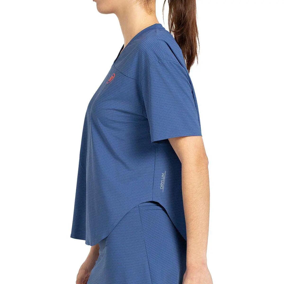 CAMISETA M/CORTA BULLPADEL BELVIS CP61414000 AZUL SOMBRA MUJER L 2/7
