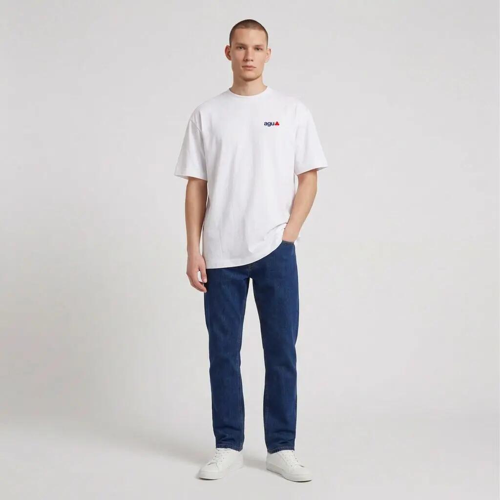 T-shirt cyclisme décontracté coton blanc Classic 3/7