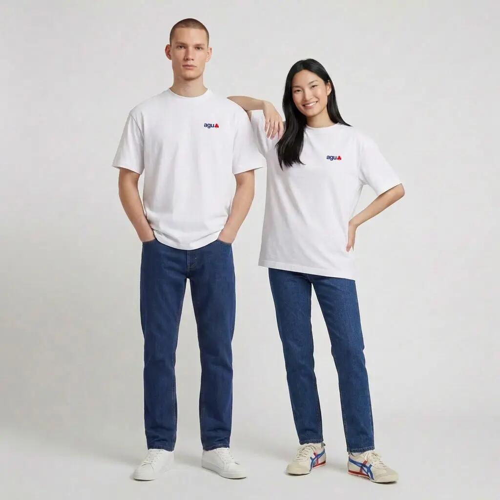 T-shirt cyclisme décontracté coton blanc Classic 2/7