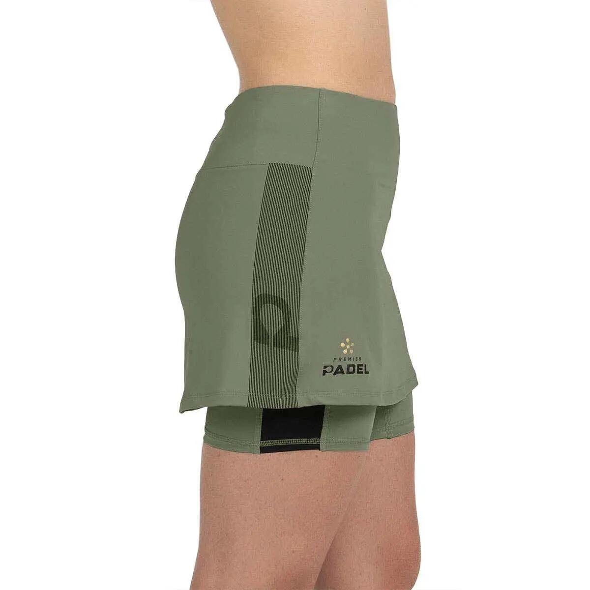 Falda Bullpadel Portoa 015 Kaki Mujer Xxl 2/7