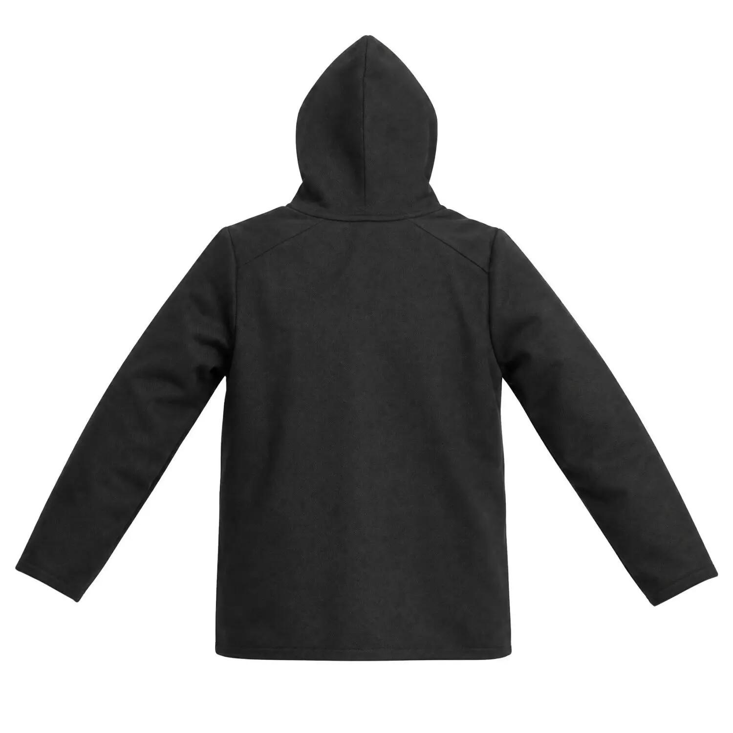Sweat sport zippé à capuche junior en interlock et patch rubber Clyde 2/3