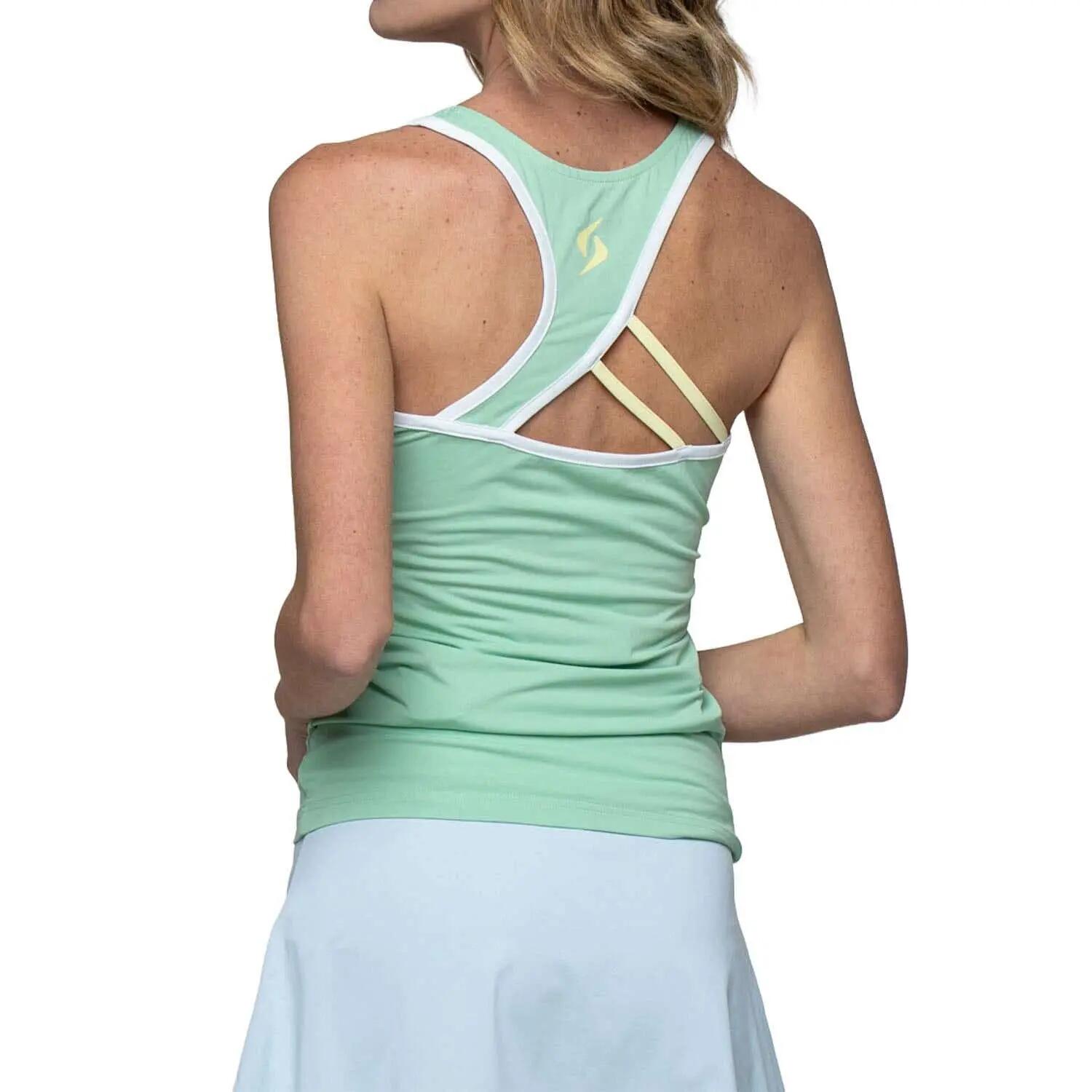 SIUX Daruma 26 Vert | Débardeur de sport femme, léger, extensible et respirant 7/7