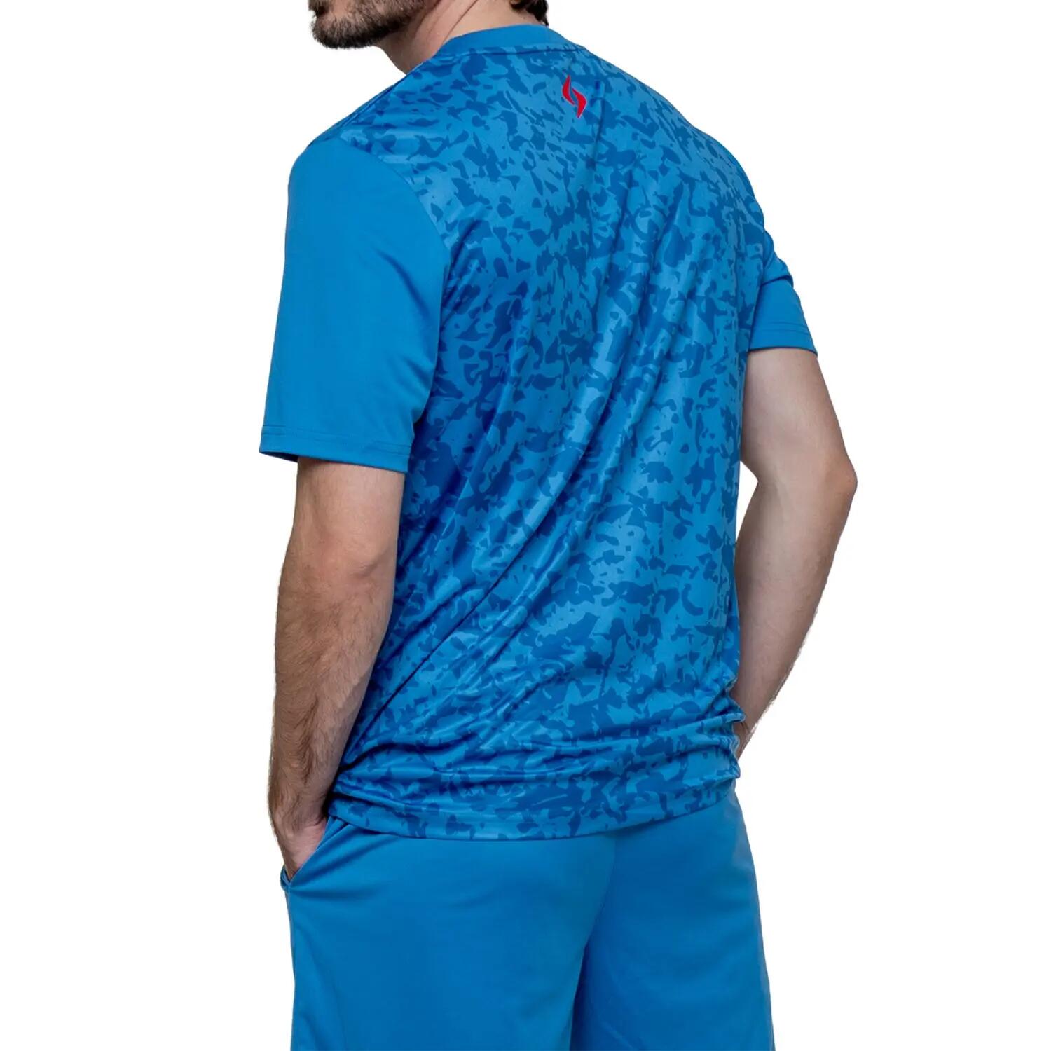 SIUX Cyber 26 Blau | Herren-Sportshirt, leicht, elastisch und atmungsaktiv 7/7