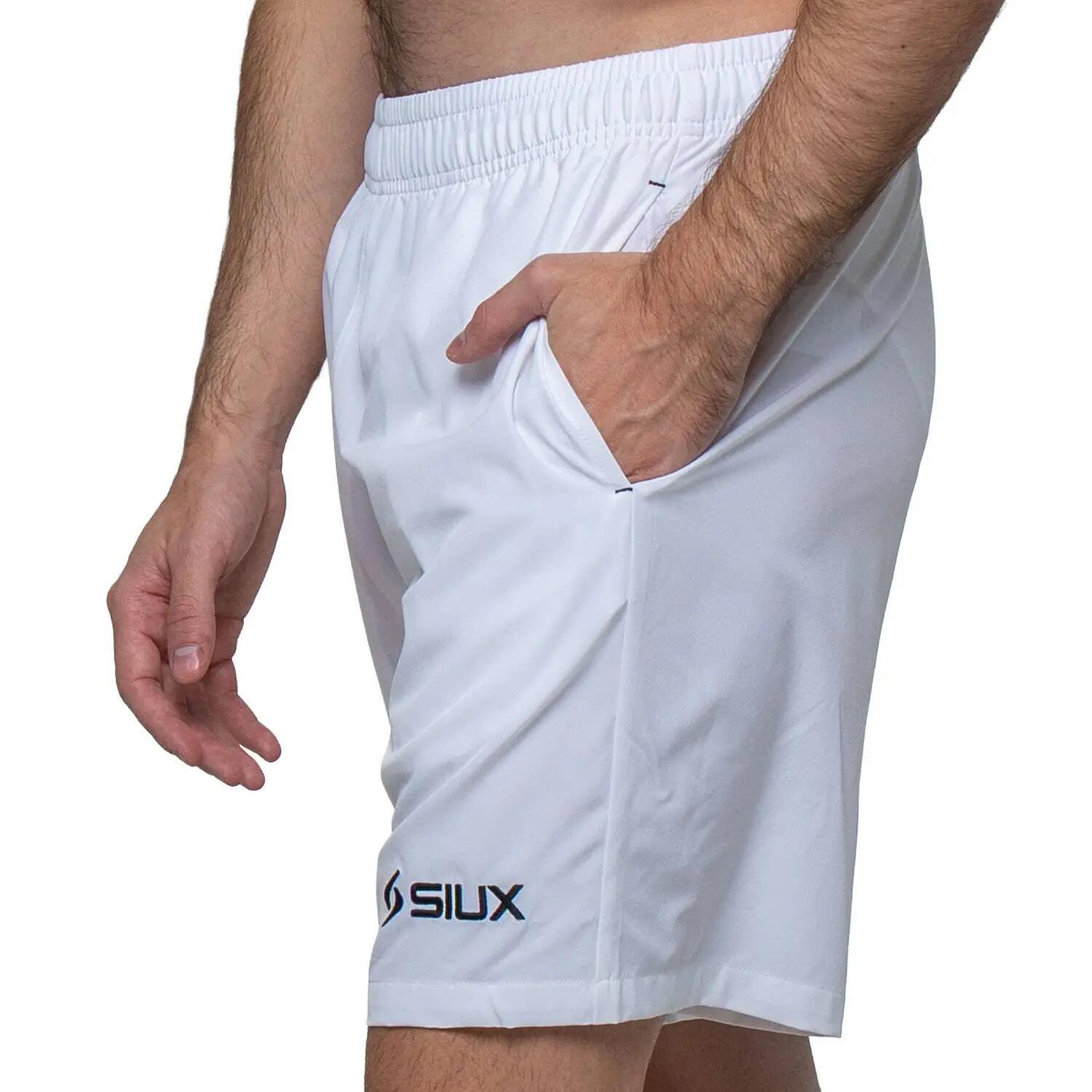 SIUX Match 26 Weiß | Herren-Sportshorts, leicht, bequem und atmungsaktiv 6/7