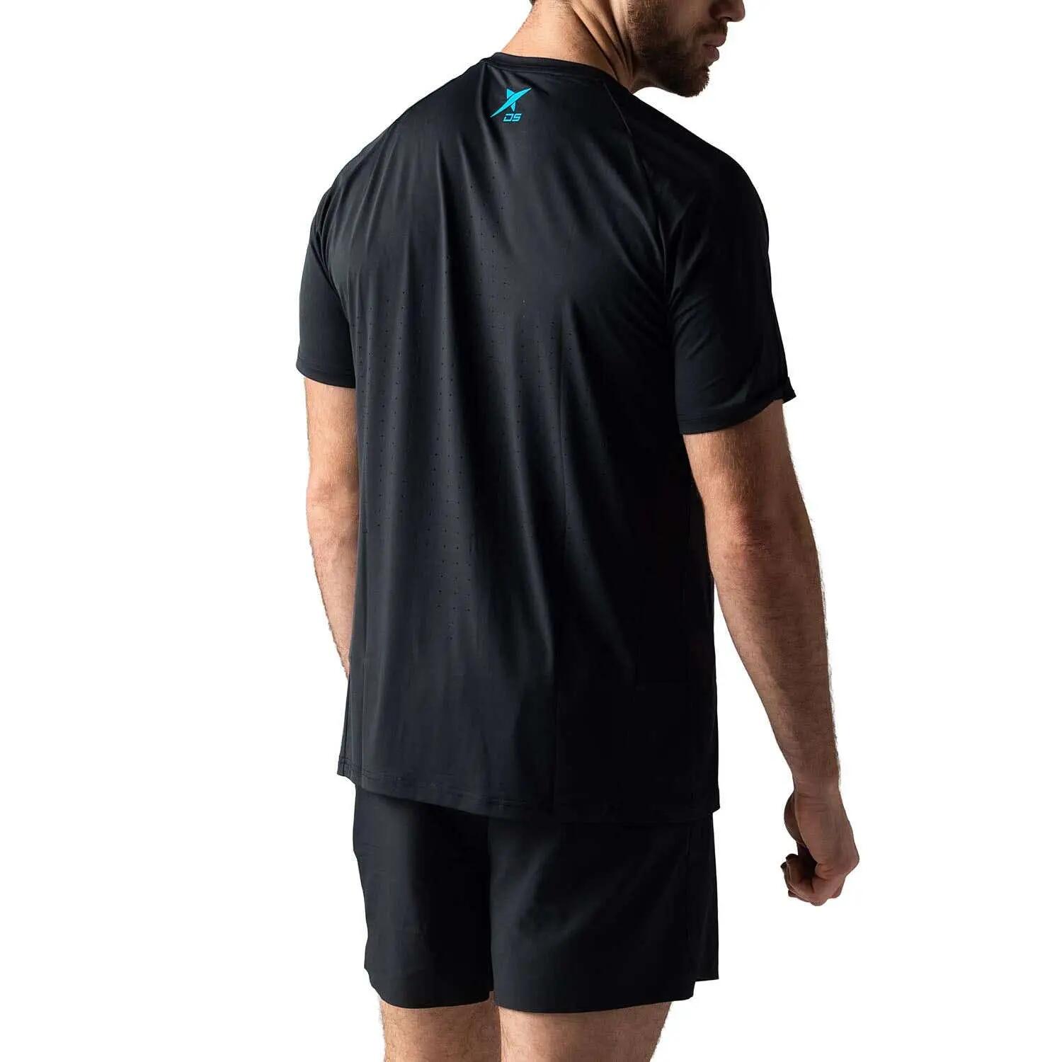 Camiseta Drop Shot Campa Performance Dt341307 Negro L 2/7