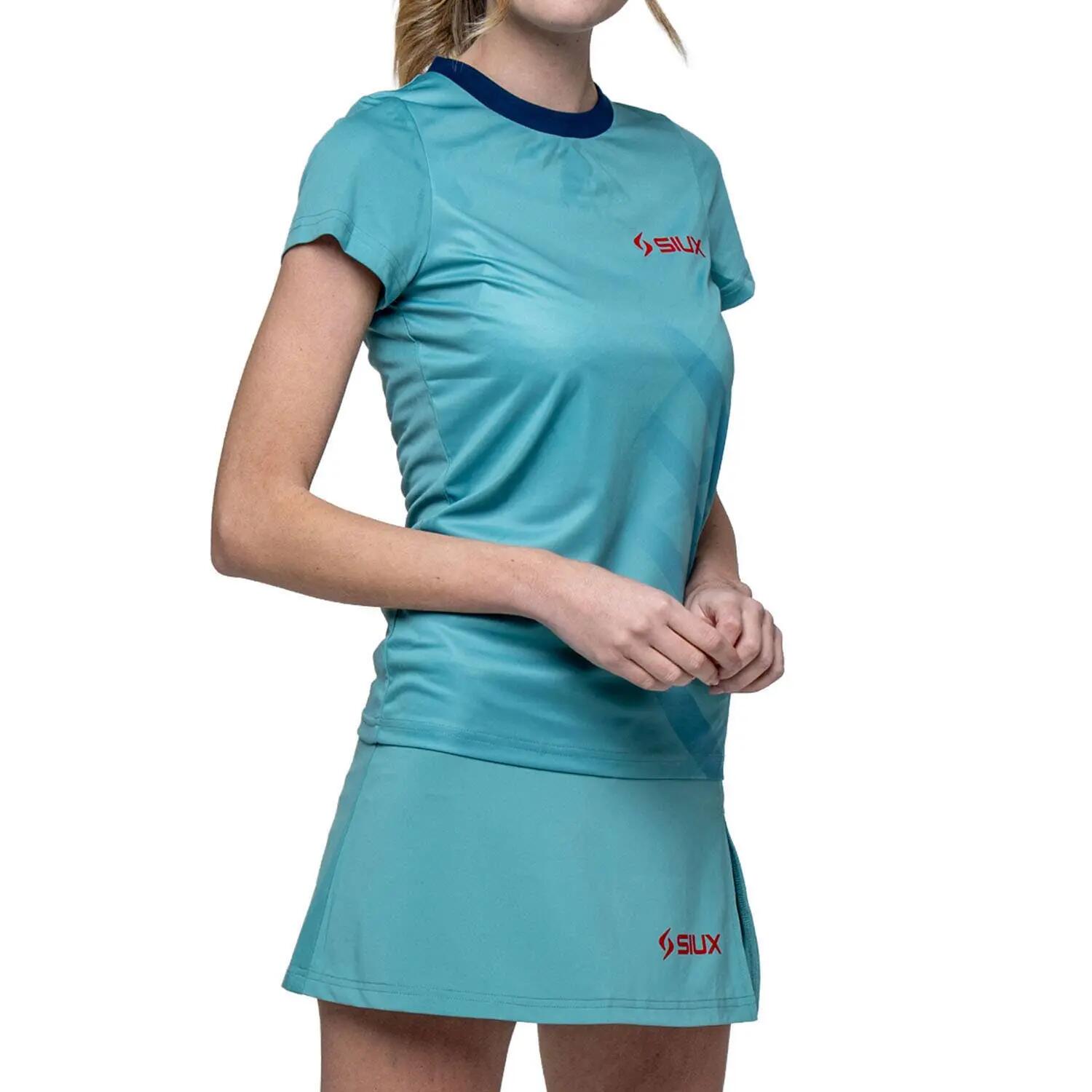 SIUX Wave 26 Grün | Damen-Sportshirt, leicht, elastisch und atmungsaktiv 6/7