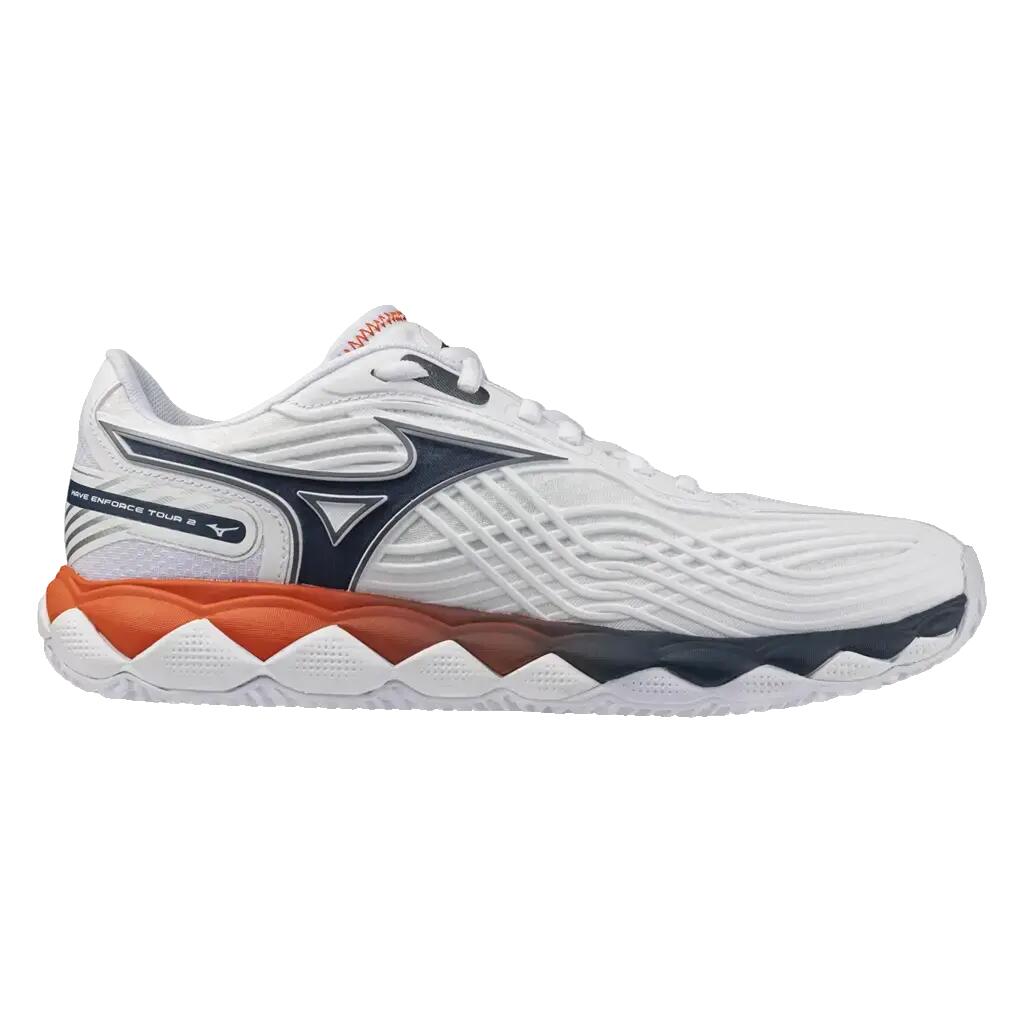 Mizuno Wave Enforce Tour 2 Clay Court White/orange