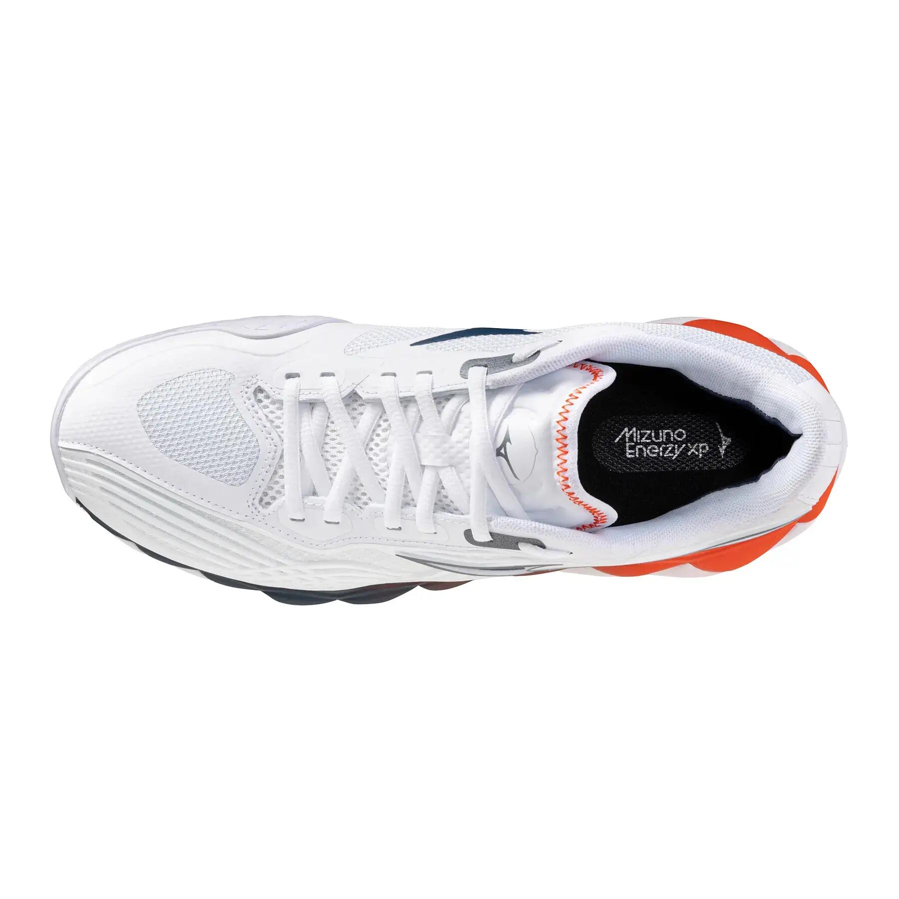 Mizuno Wave Enforce Tour 2 Court Blanc/orange 3/5