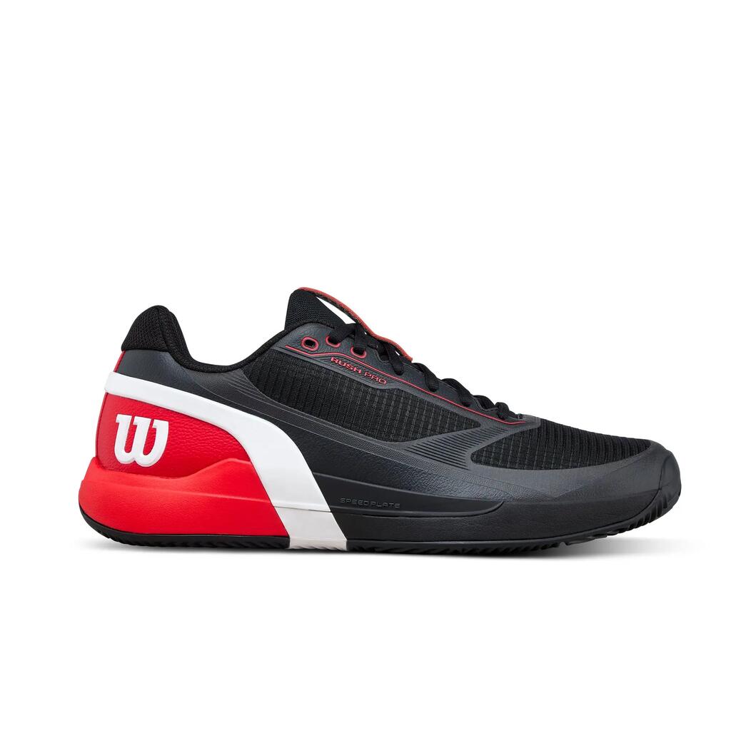 BLACK / RED