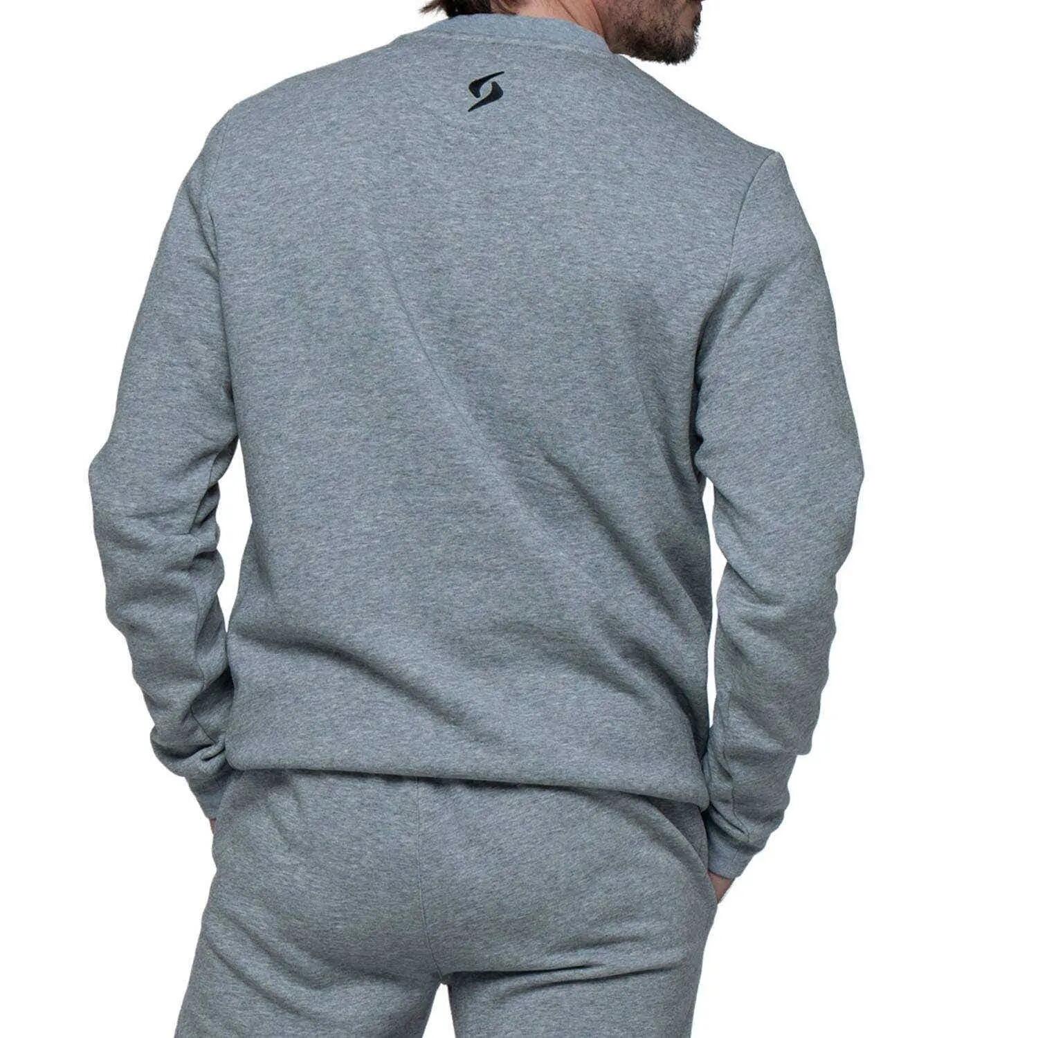 SIUX Basic 26 Gris | Sudadera deportiva cómoda, ligera y versátil 7/7
