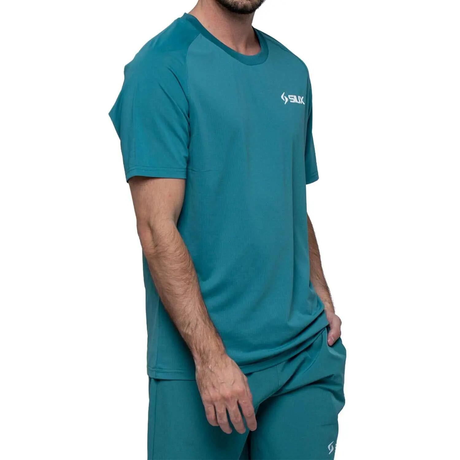 SIUX Match 26 Verde | Camiseta deportiva hombre ligera, elástica y transpirable 6/7