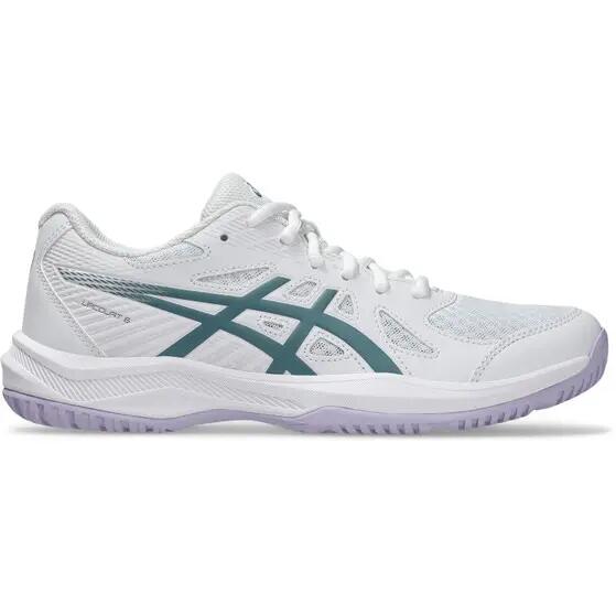 Asics Upcourt 6 Padel Weiss Damen 1072a107 1/6