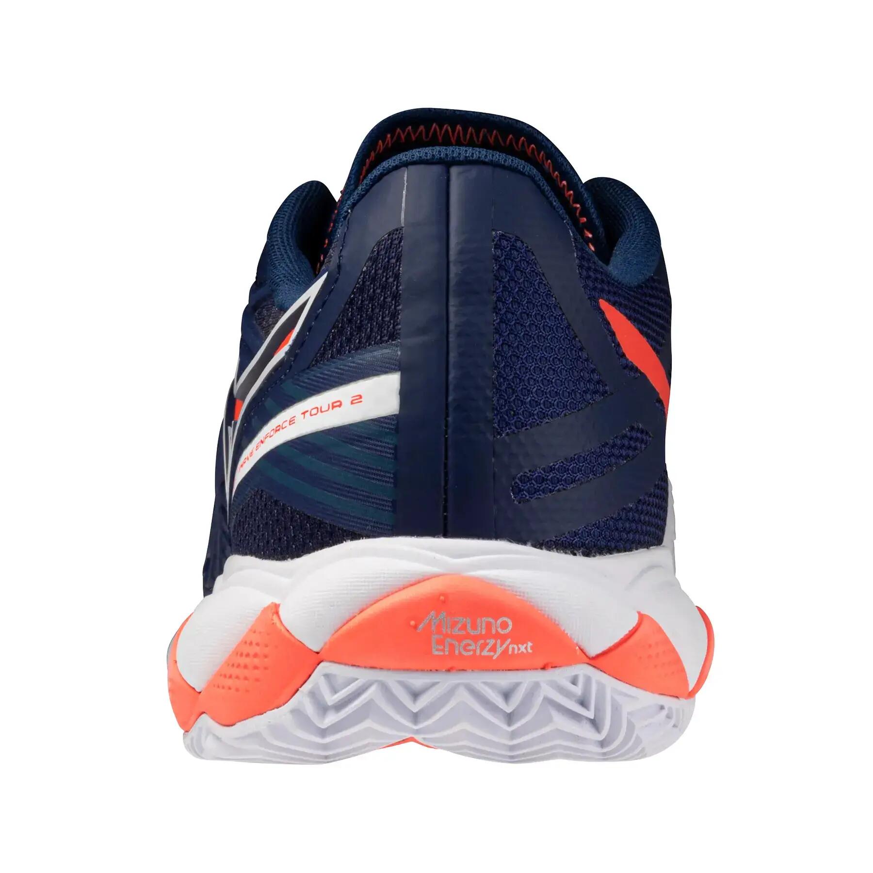 Mizuno Wave Enforce Tour 2 Clay Court Bleu Marine 61gc2603 4/5