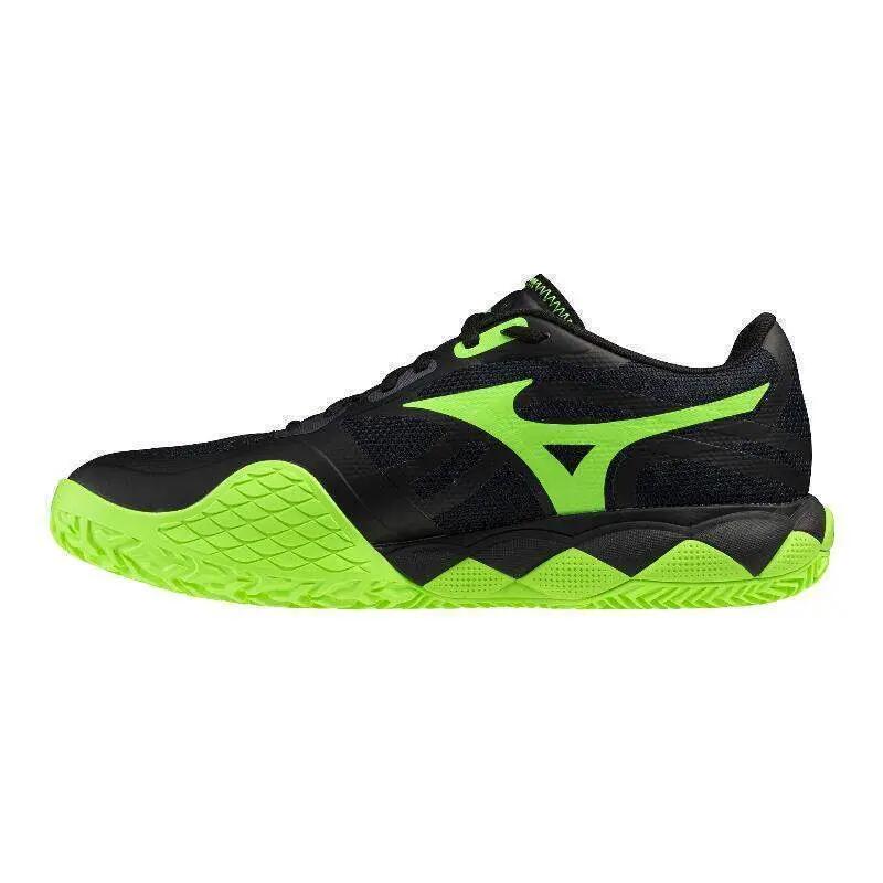 Mizuno Wave Enforce Tour 2 Padel Black/green 61gb2605 4/5