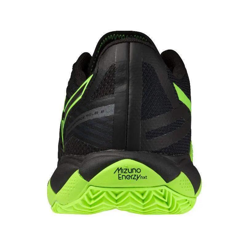 Mizuno Wave Enforce Tour 2 Padel Black/green 61gb2605 2/5