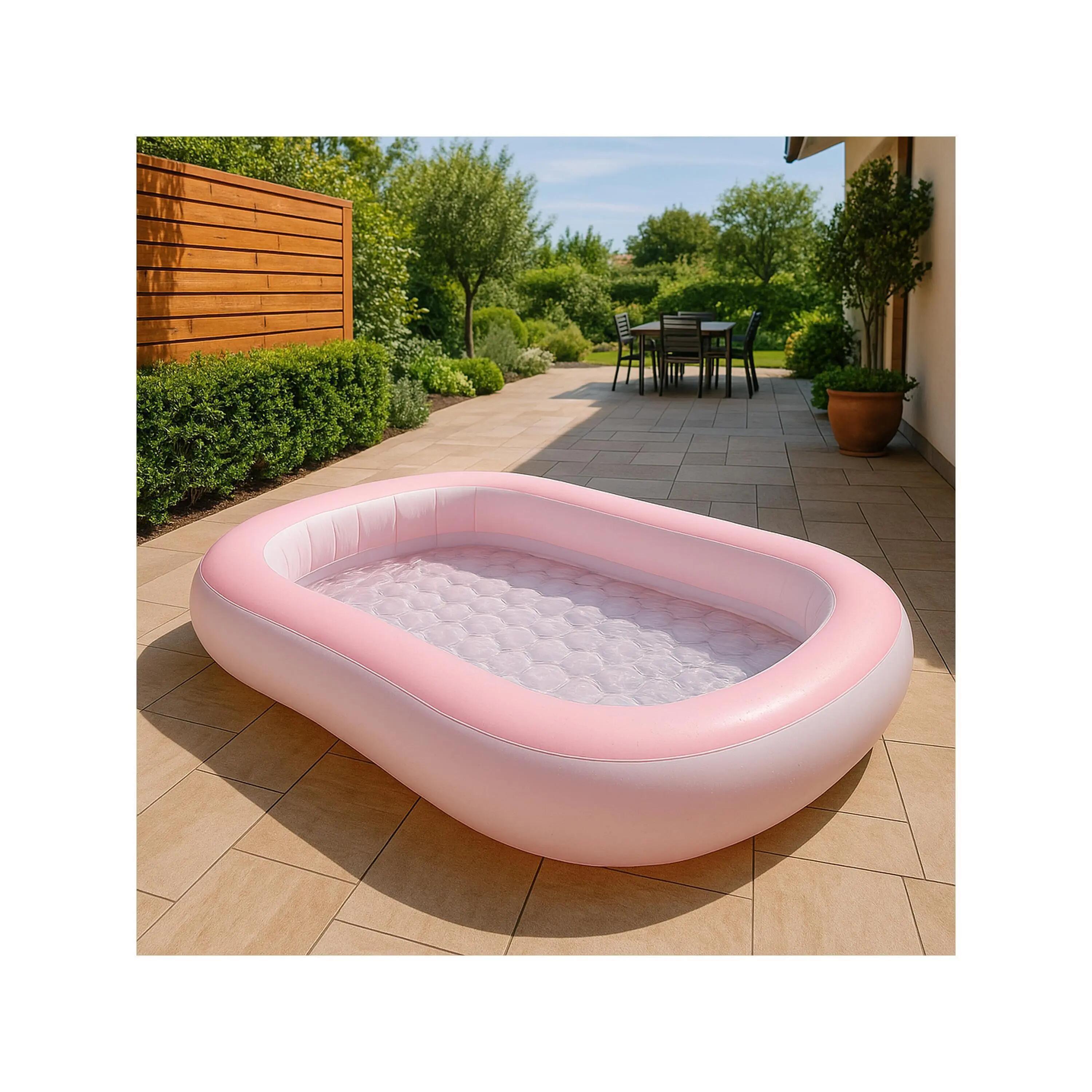 Piscina gigantica pentru copii JILONG AVENLI, portabila, roz 4/4