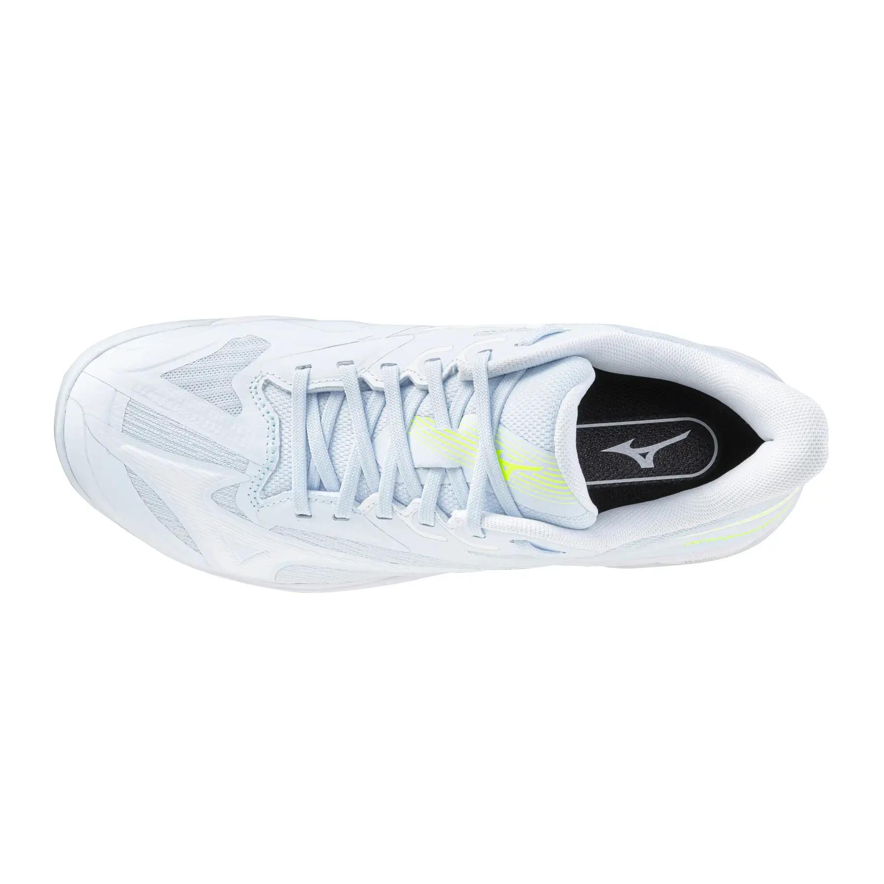Mizuno Wave Exceed Court Clay Bianco/giallo Donna 61gc2521 4/5
