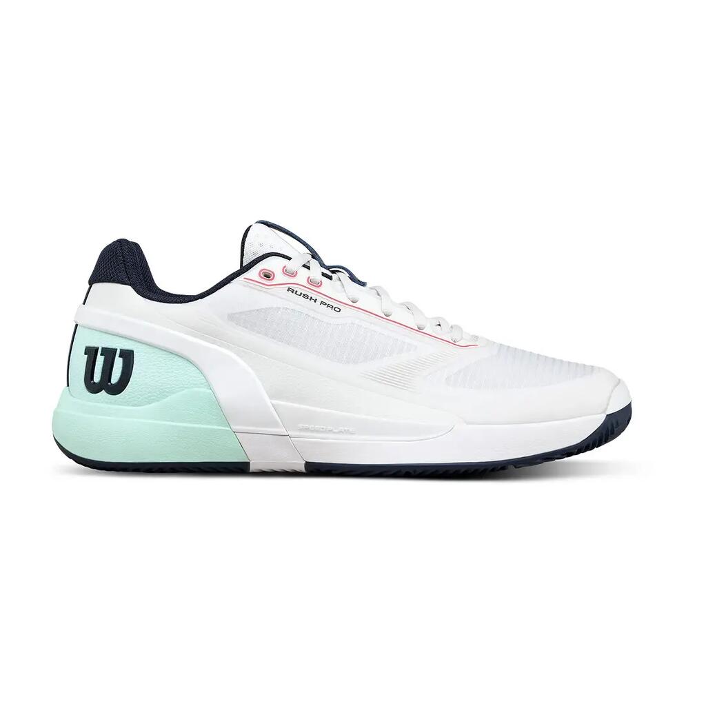 Wilson Rush Pro 5 Clay White/turquoise Wrs338540