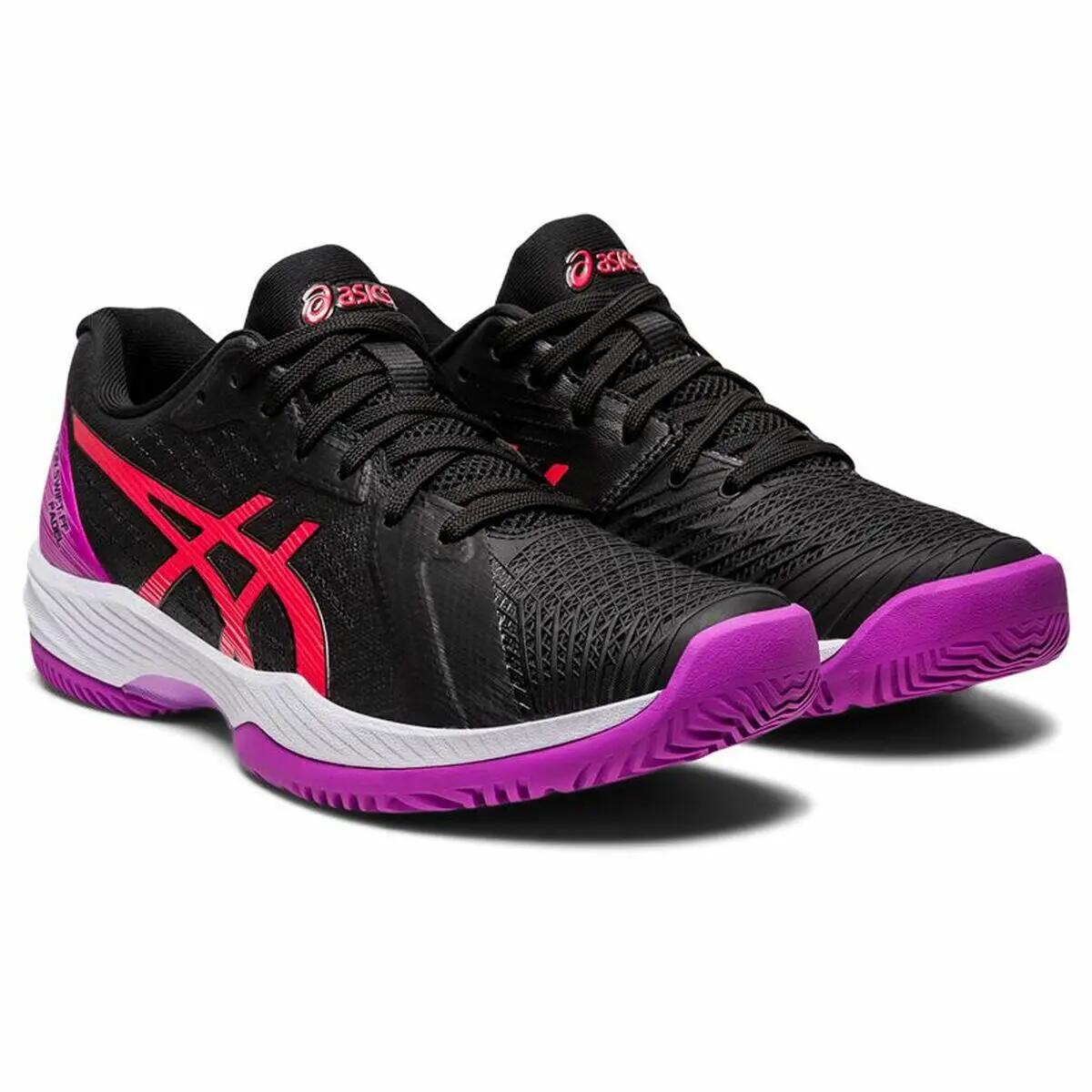Asics Solution Swift Ff Padel Noir Rose Femme 1042a204 4/5