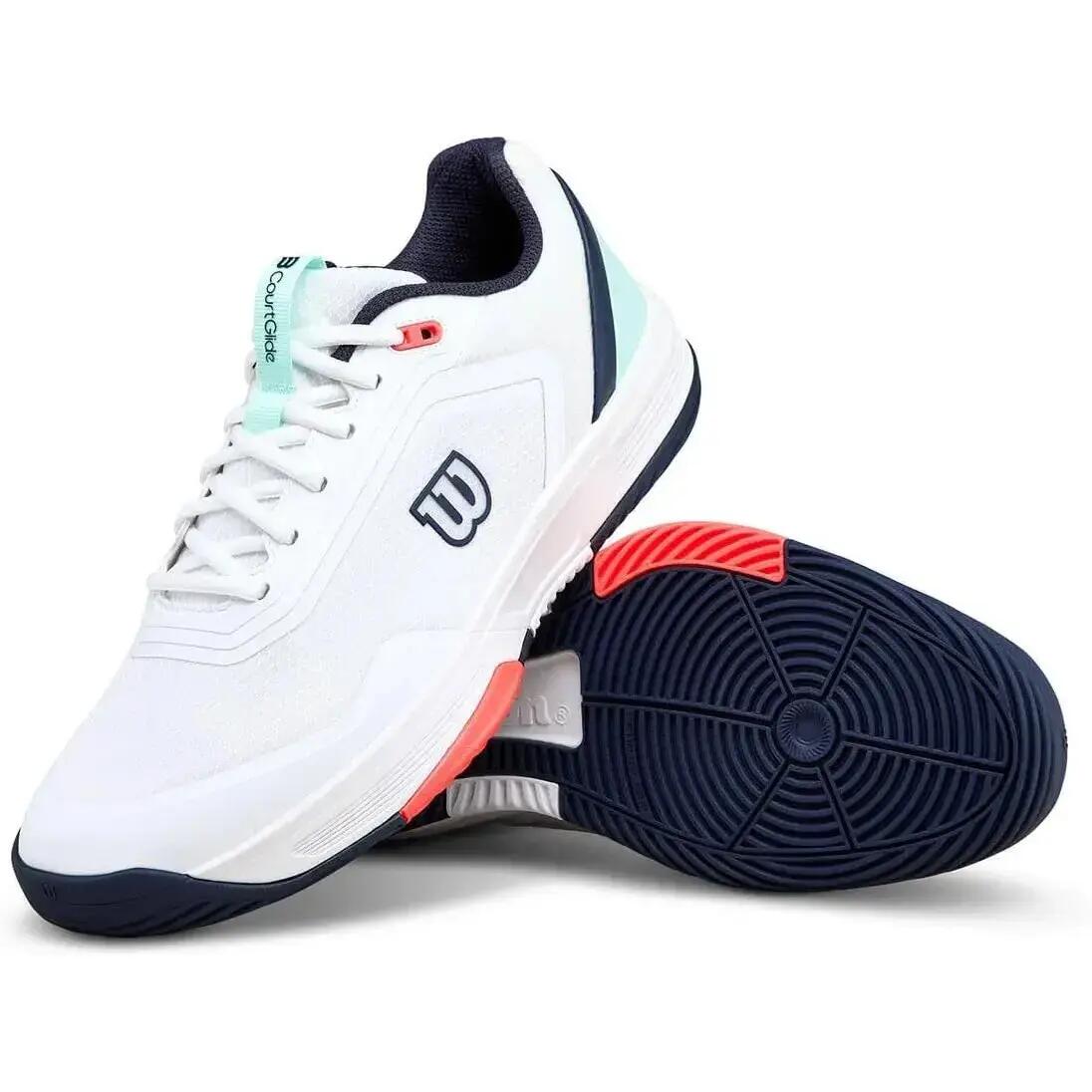 Wilson Courtglide Padel White/blue 3/6