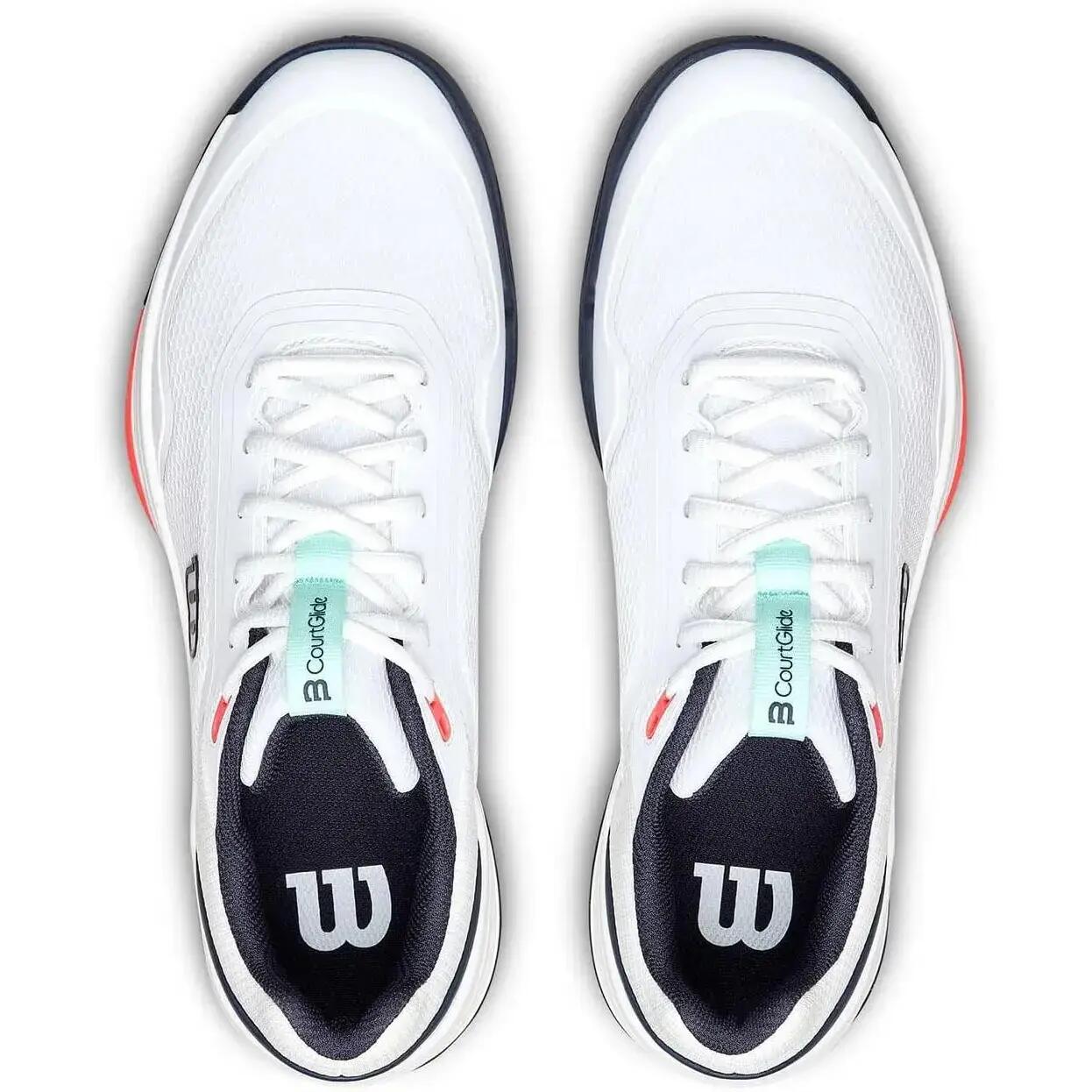 Wilson Courtglide Padel White/blue 2/6