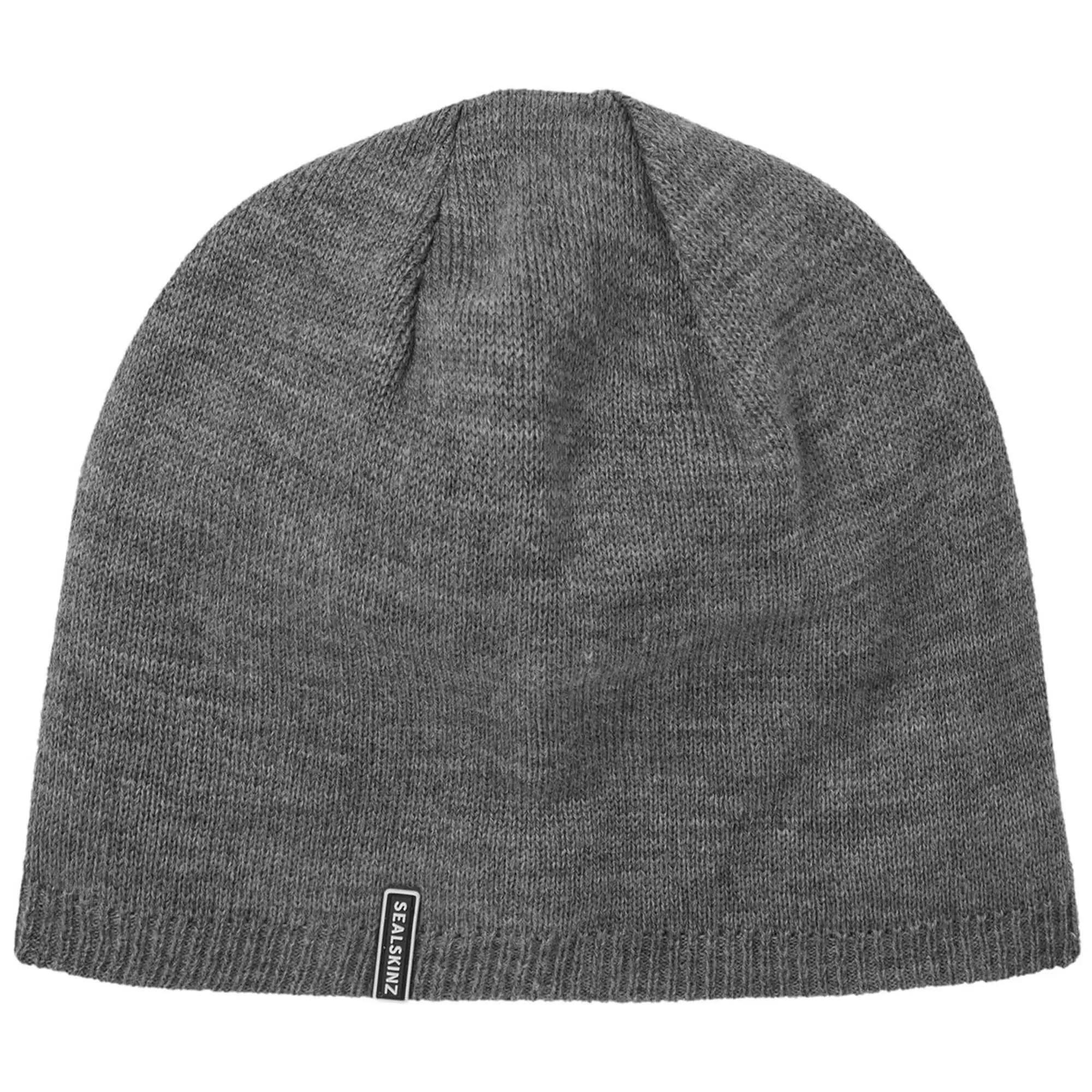 Bonnet en microfleece imperméable pour hommes chaud et tricoté. 1/2