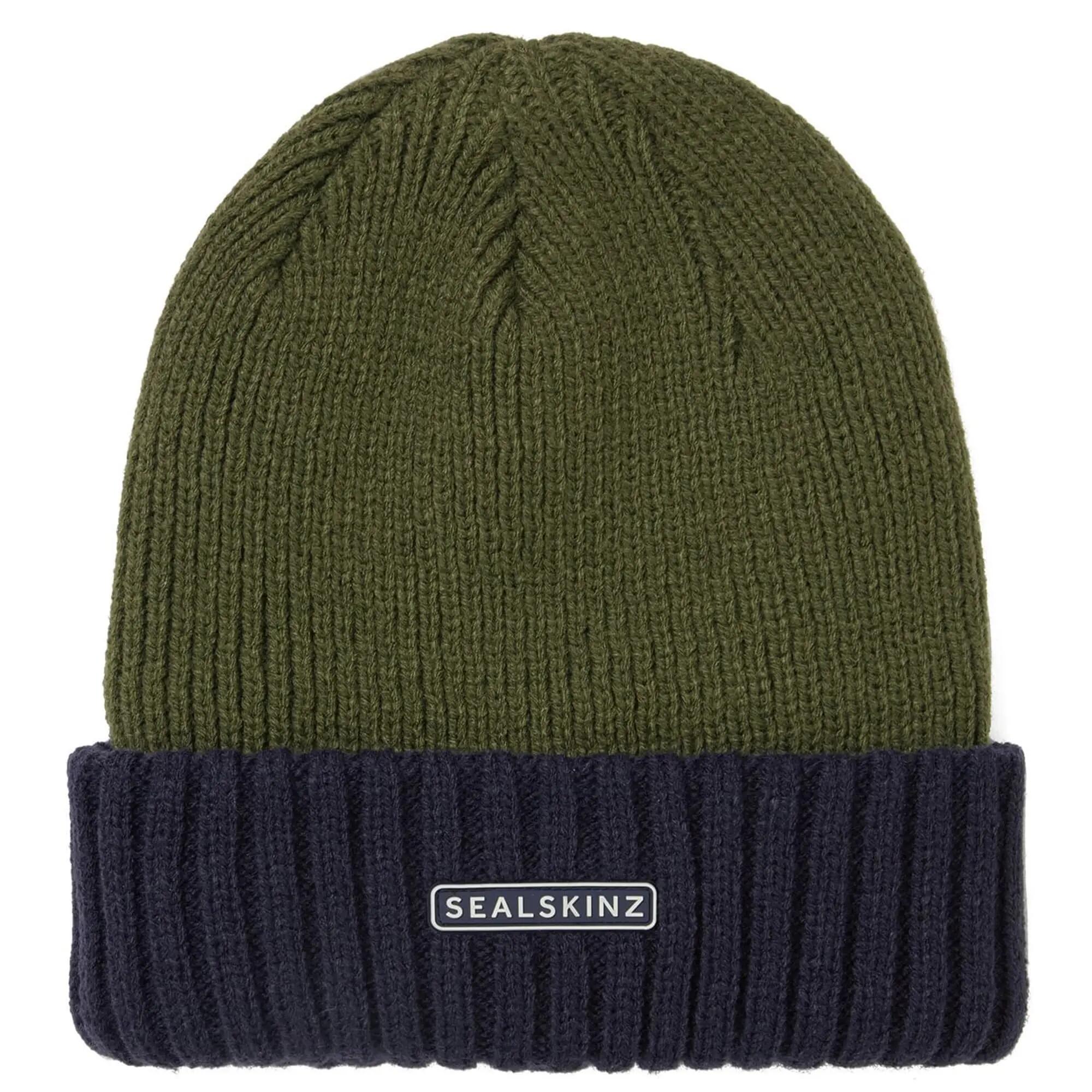 Bonnet étanche Sealskinz pour hommes chaud en hiver. 1/4