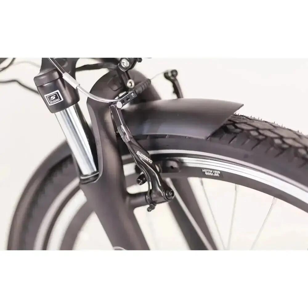 E-Comfort N7 - Elektrische Fiets - 28 inch - Zwart - Kettingslot cadeau 7/7