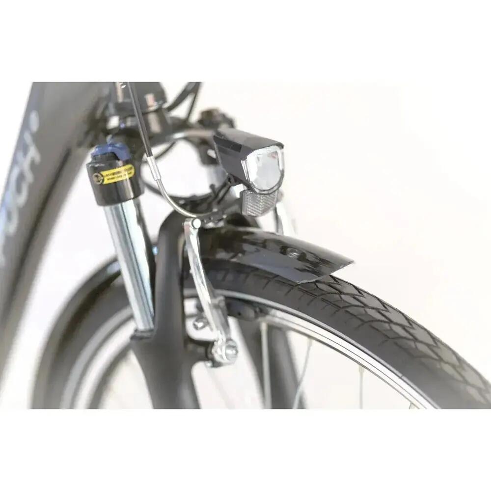 E-Folk N7 - Elektrische Fiets - 28 inch - Zwart - Kettingslot cadeau 7/7