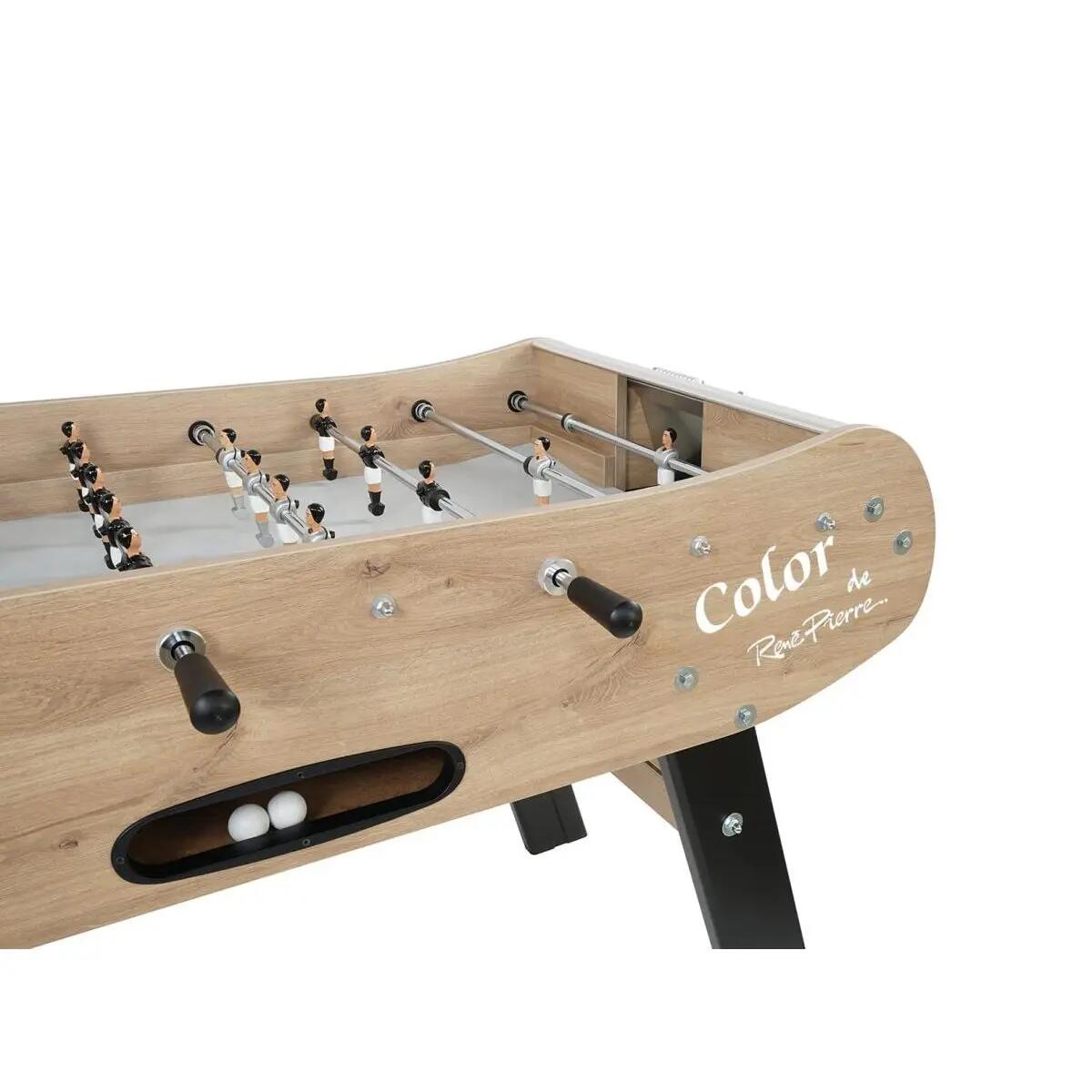 Biliardino compatto - Gioco - Caratteristiche professionali - Chêne sablé 2/4