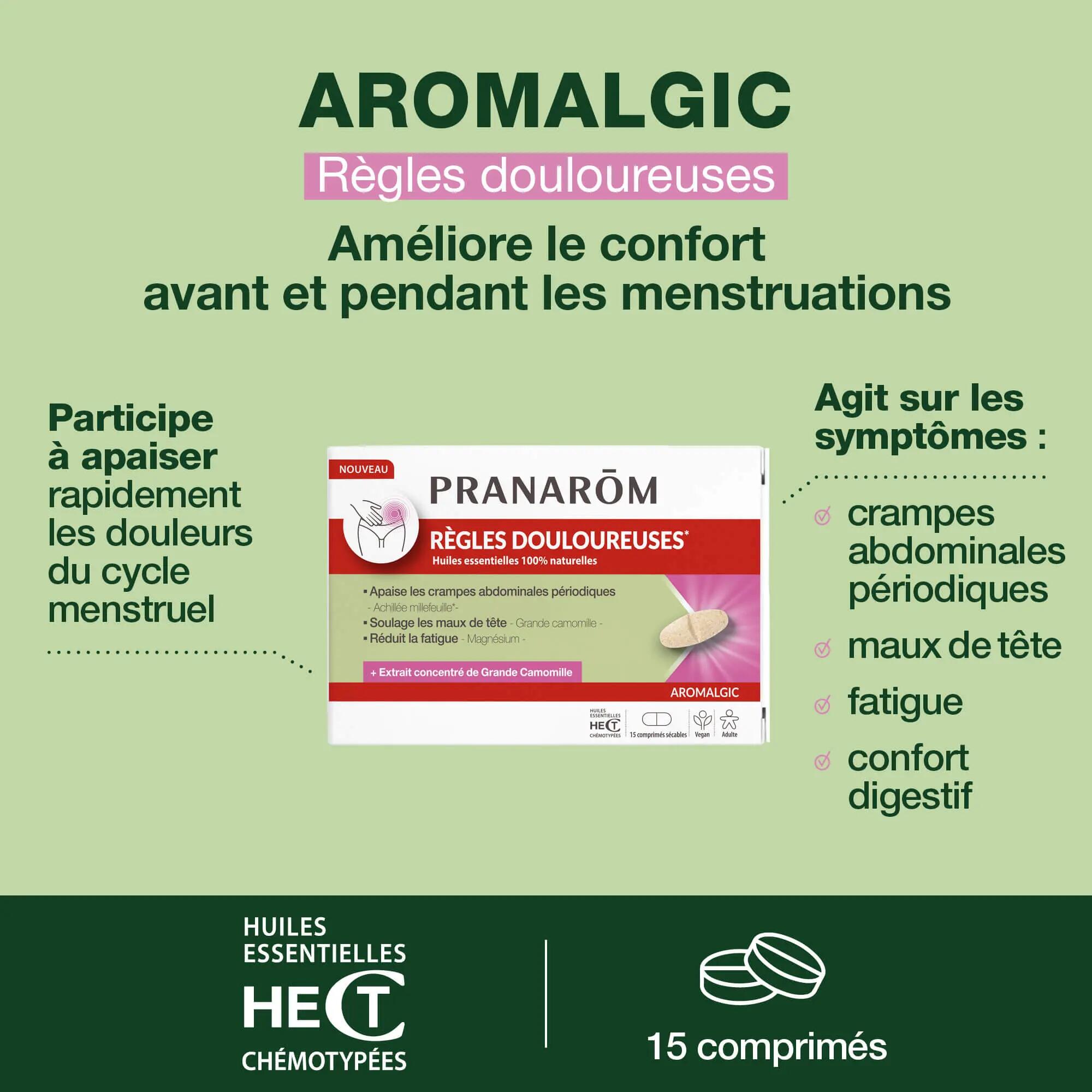 Comprimés pour règles douloureuses 2/6