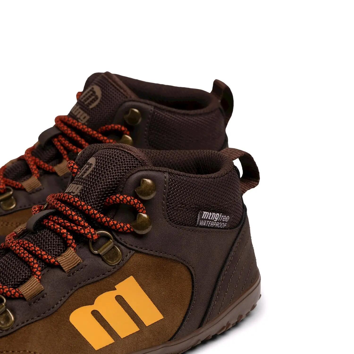 BOTINES PLANOS Mujer barefoot MTNG Free vibram Marron 6/7