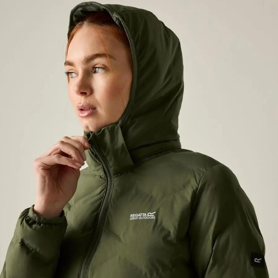 Daunenjacke  mit Kapuze, Damen Regatta Deyla 6/7