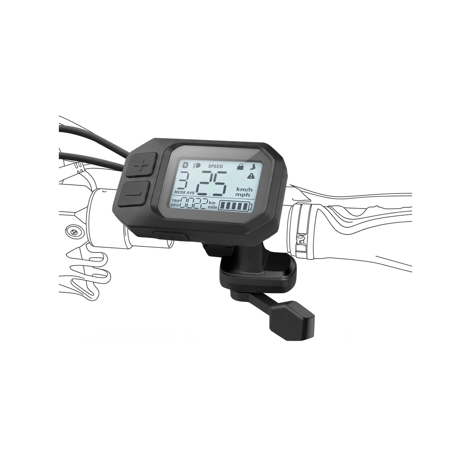 E-CROSS PRO KG Ecran + Accelerateur/Screen + accelerator- Piece trottinette élèc 2/4