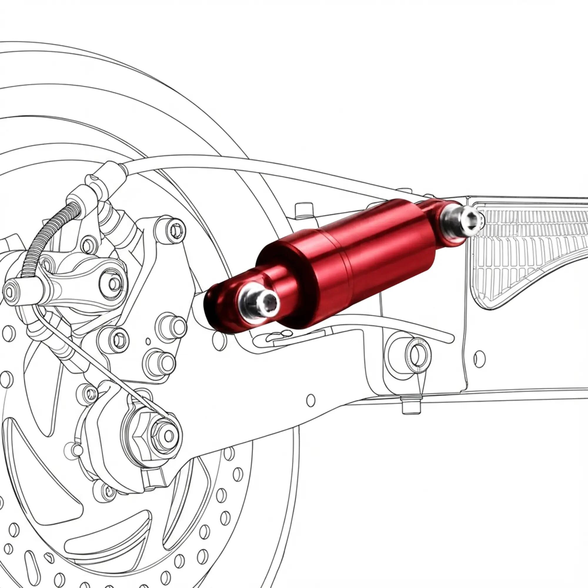 AR2/ECROSS PRO XS/ECROSS LITE/ PRO LITE 2  SUSPENSION ARRIÈRE/REAR SUSPENSION- P 2/4