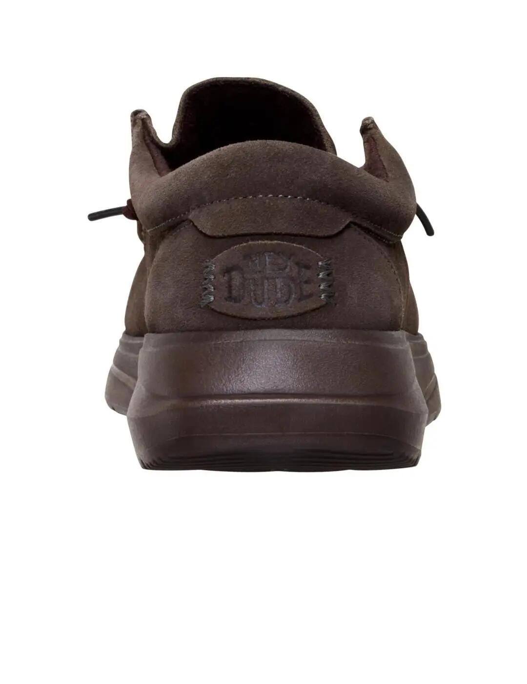 Zapatillas para Hombre Hey dude Wally x suede Marrón 6/7