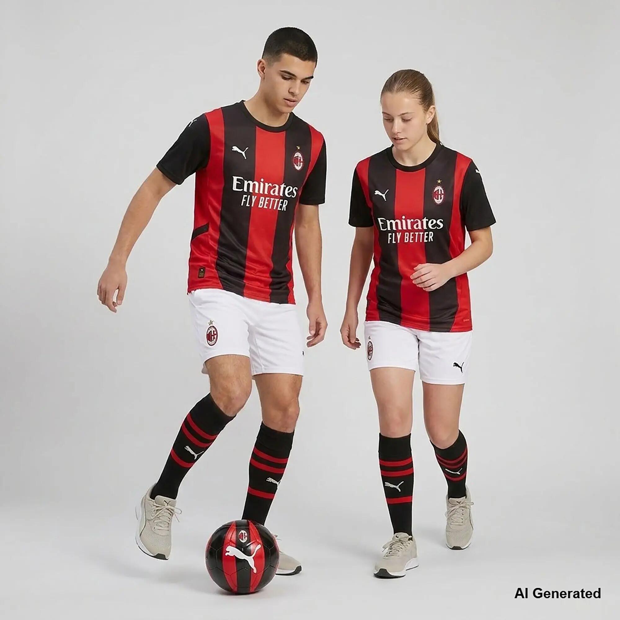 Mini completo Home AC Milan 26/27 per bambini PUMA 4/5