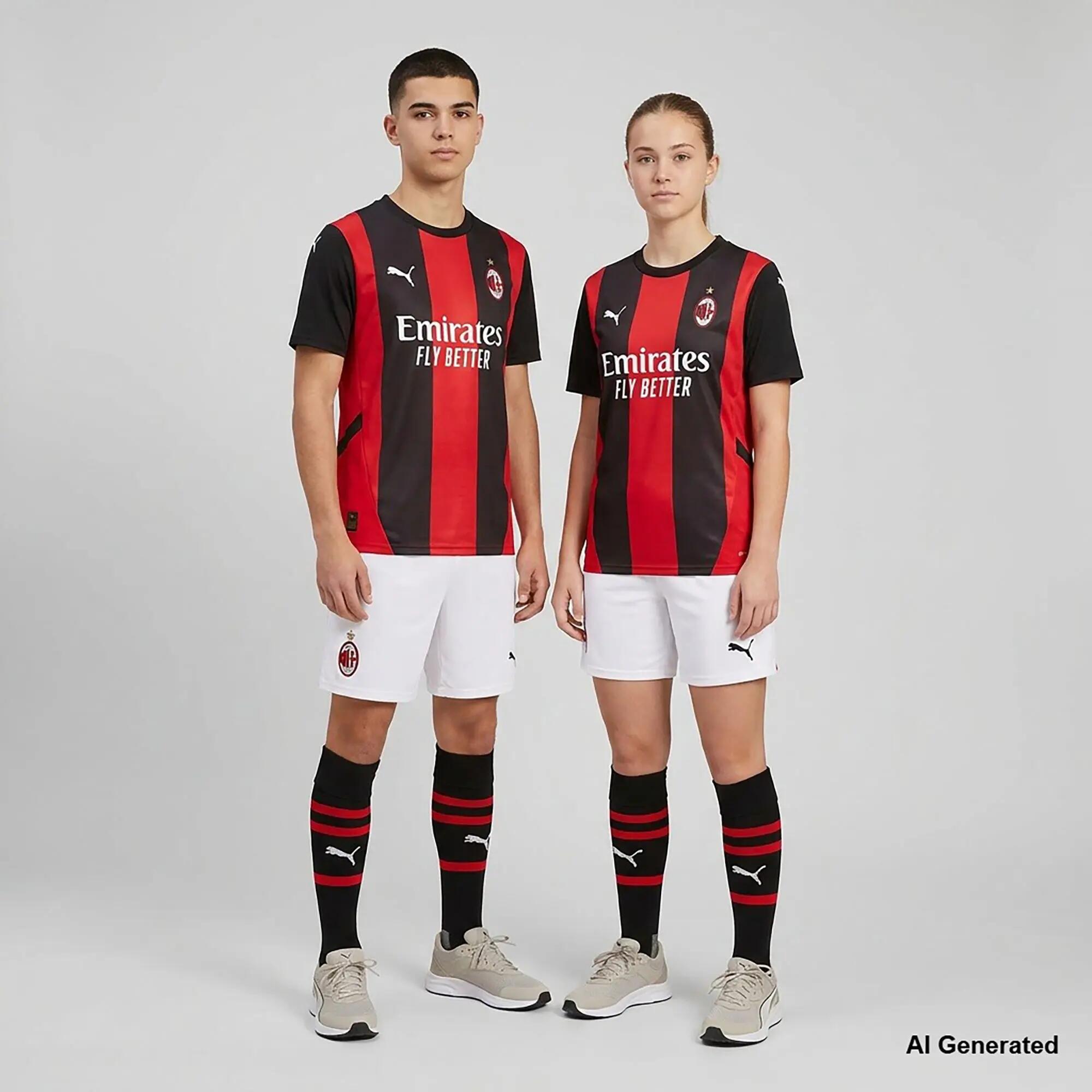 Mini completo Home AC Milan 26/27 per bambini PUMA 3/5