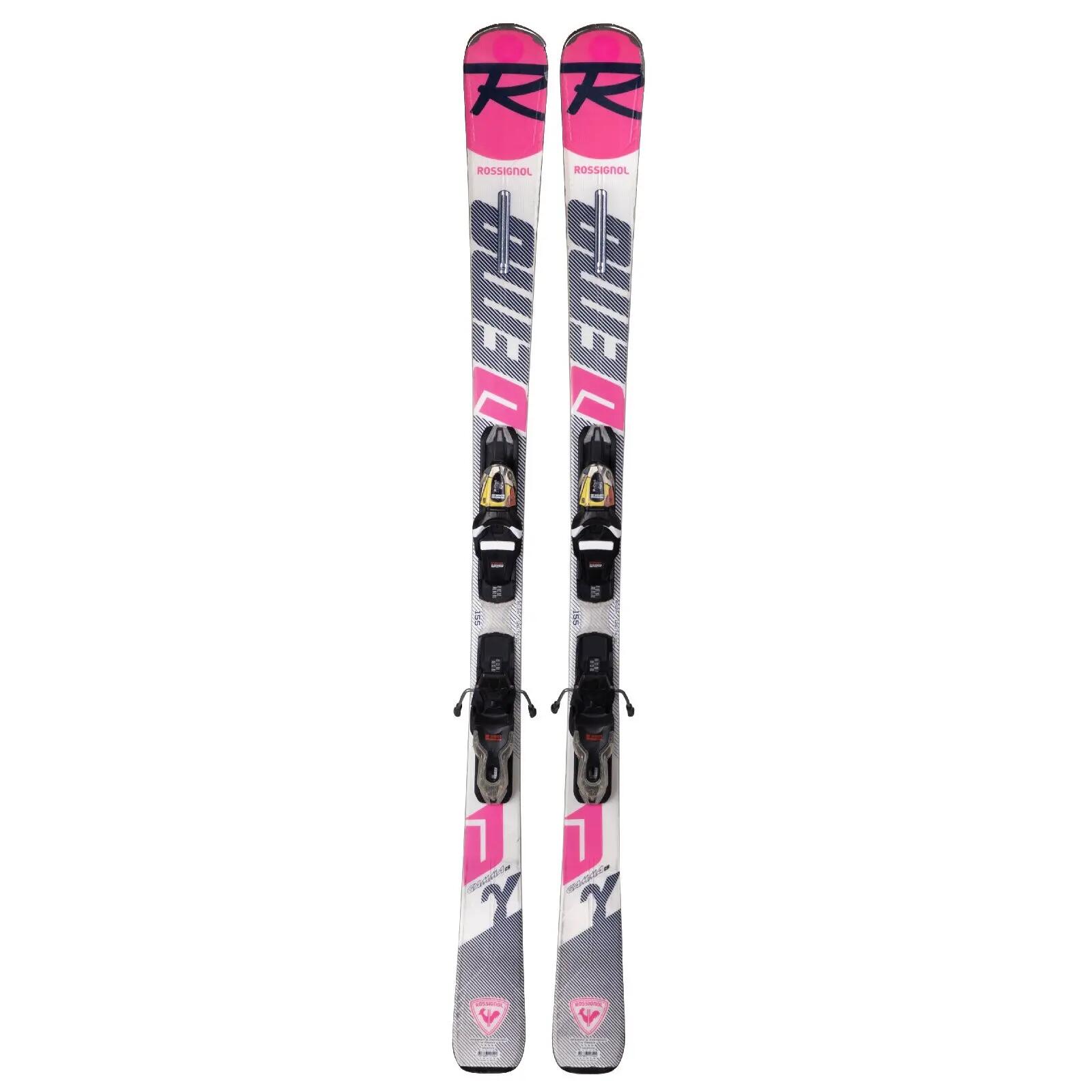 RECONDITIONNE - Ski Rossignol Demo Gamma Cr + Fixations 1/4