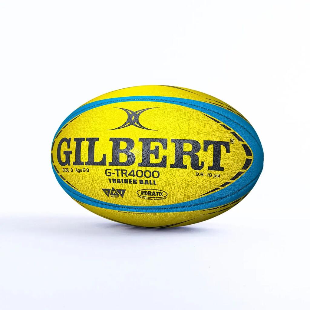Gilbert G-TR4000 Fluo Training Rugby Ball - Size 3