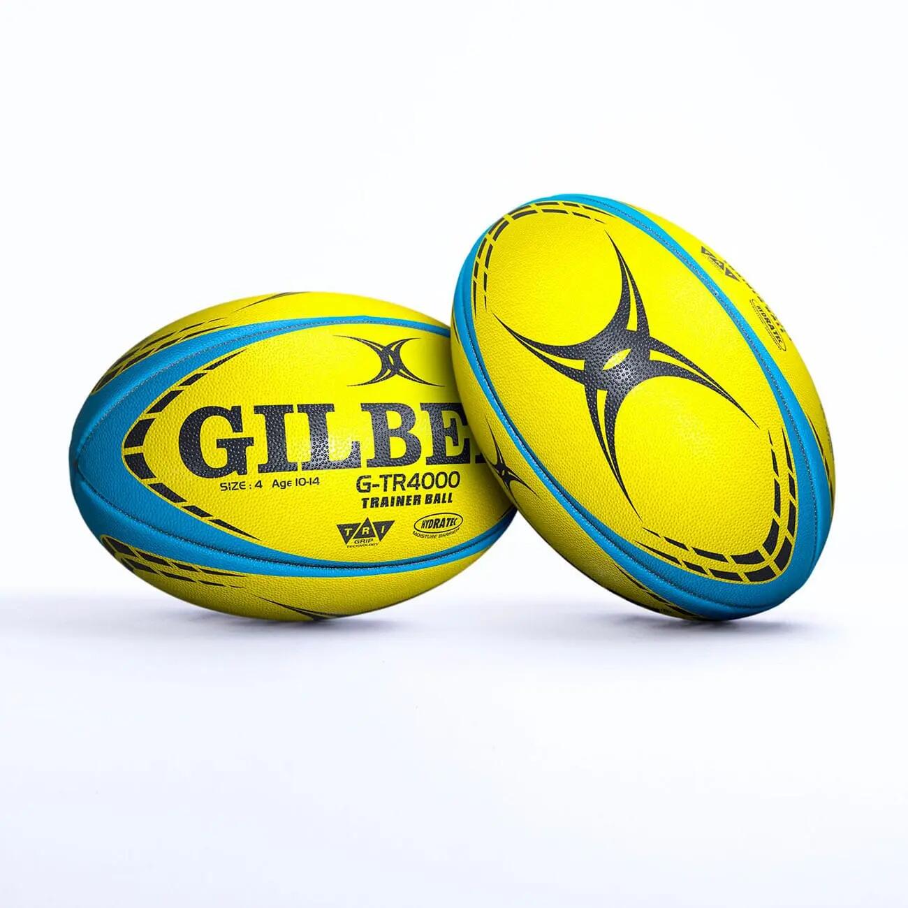 Gilbert G-tr4000 Fluor Trainingsrugbybal - Maat 4 2/3