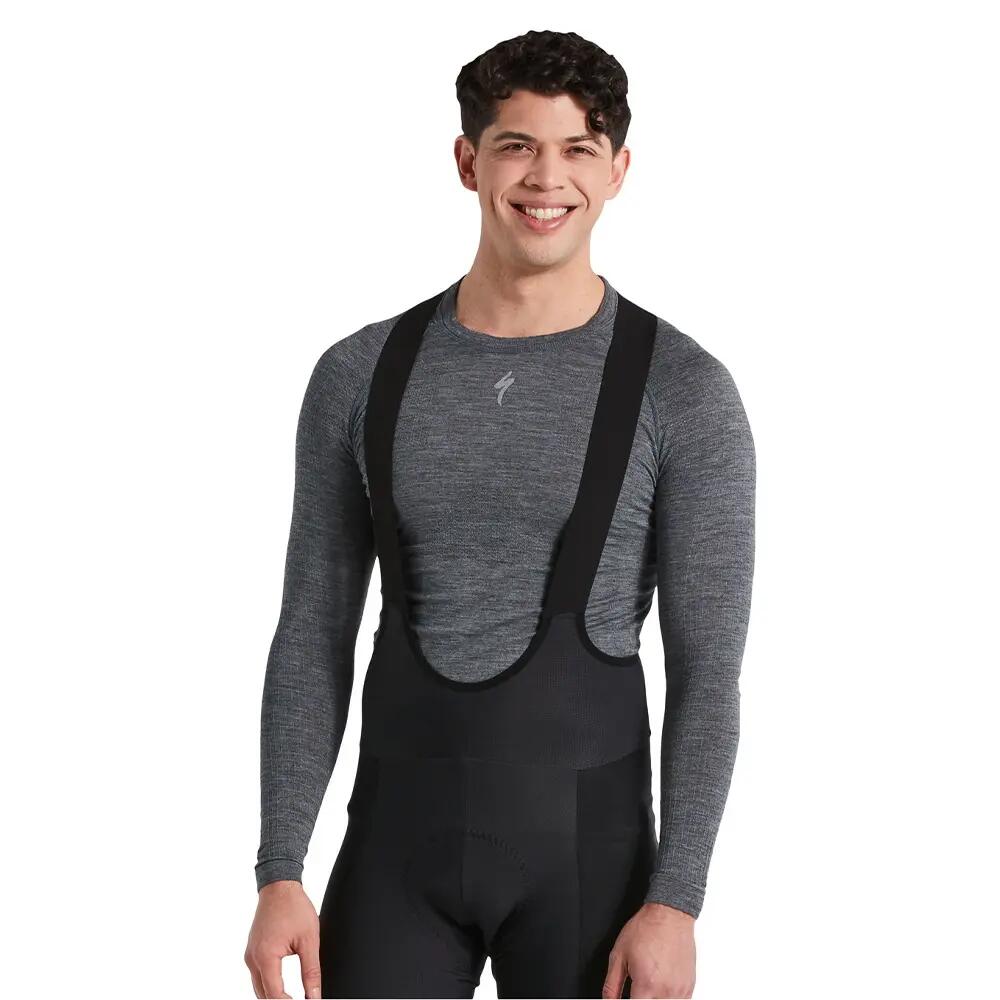 Bluza SPECIALIZED Men's Merino Seamless LS Base Layer - Grey 4/5