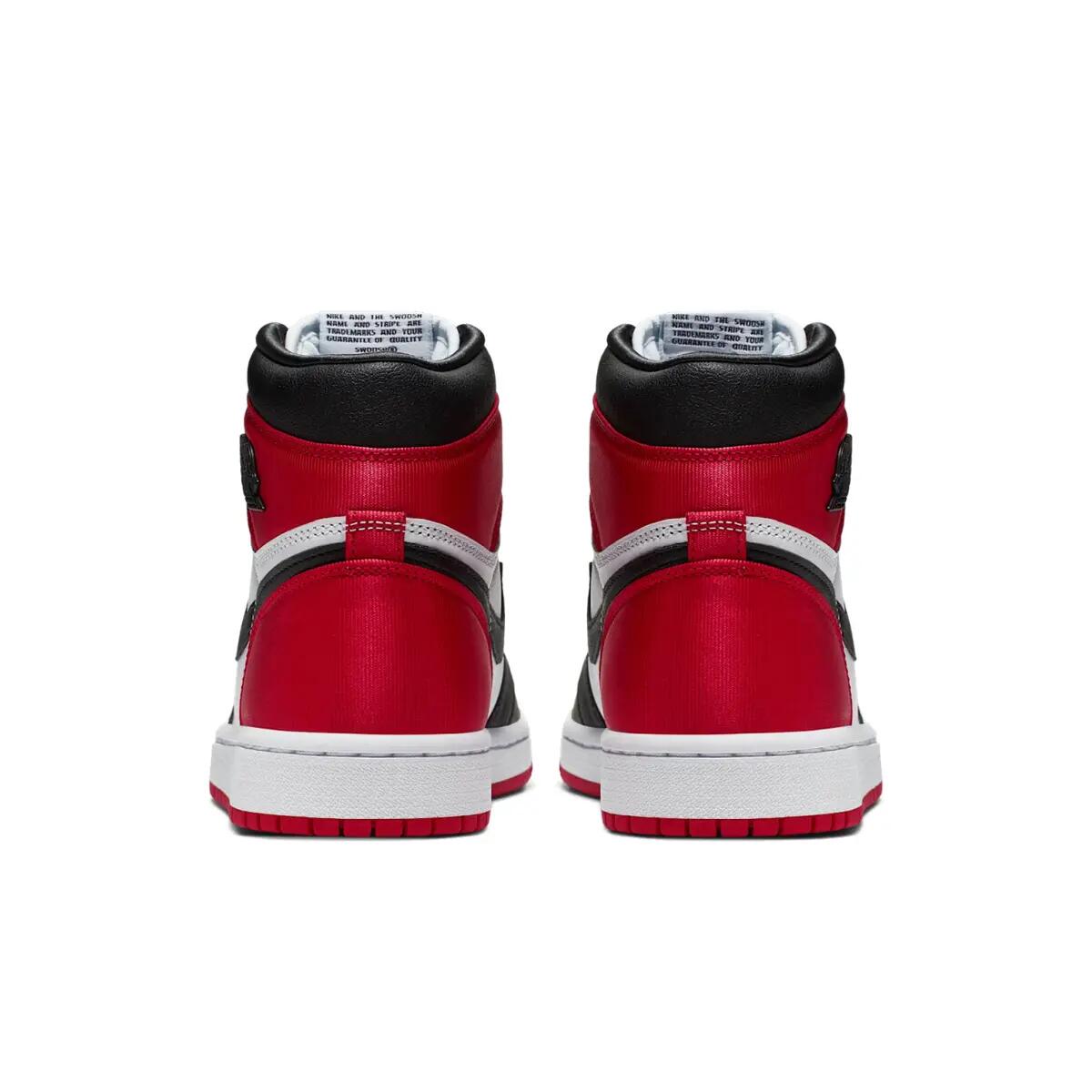 1 Retro High Satin Black Toe 6/6