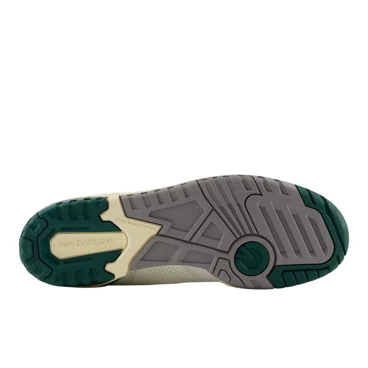 Sneakers New Balance BB550CPE blanc et vert 5/7