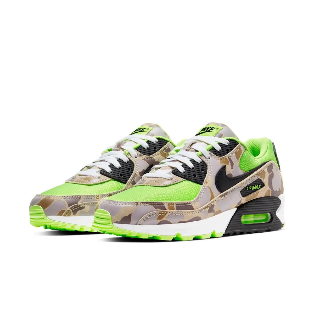 Chaussures  Air Max 90 Duck Camo Green Volt 5/6