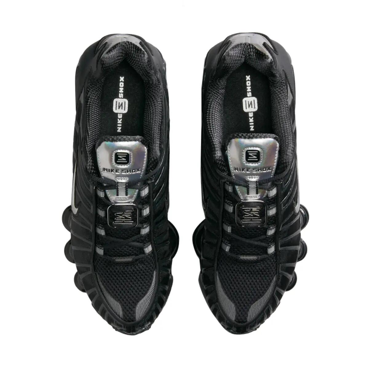 Nike Shox TL Black Metallic Silver 5/6