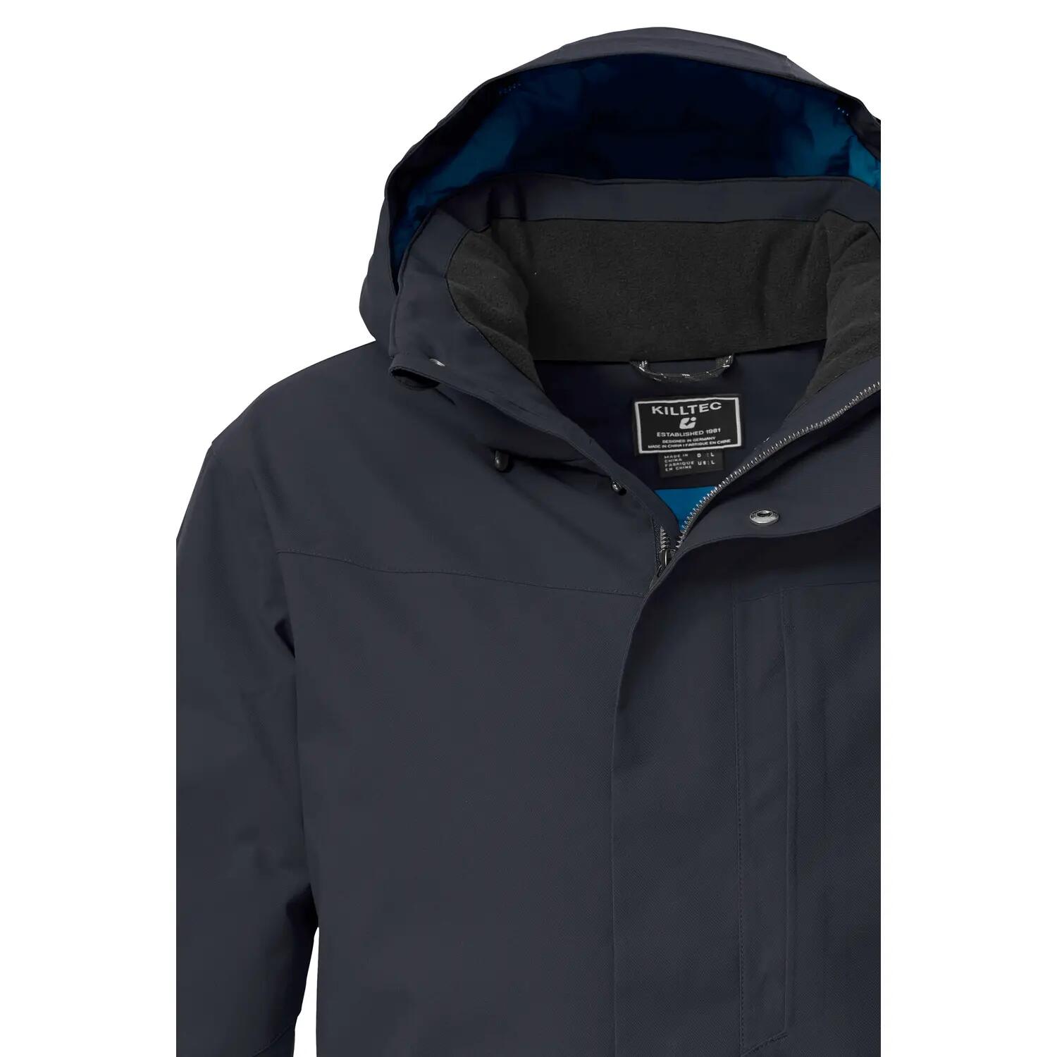 Kow 85 Parka Heren Parka Black Blue 3/7