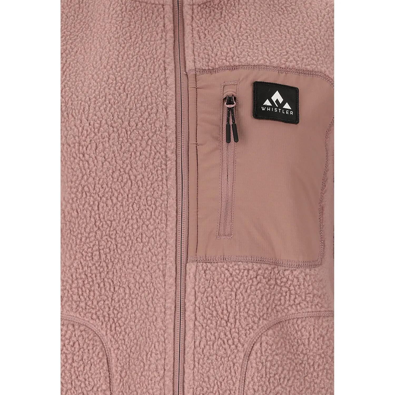whistler Felis W Teddy Jacket van 100% polyester – 4162 Twilight Mauve 3/4