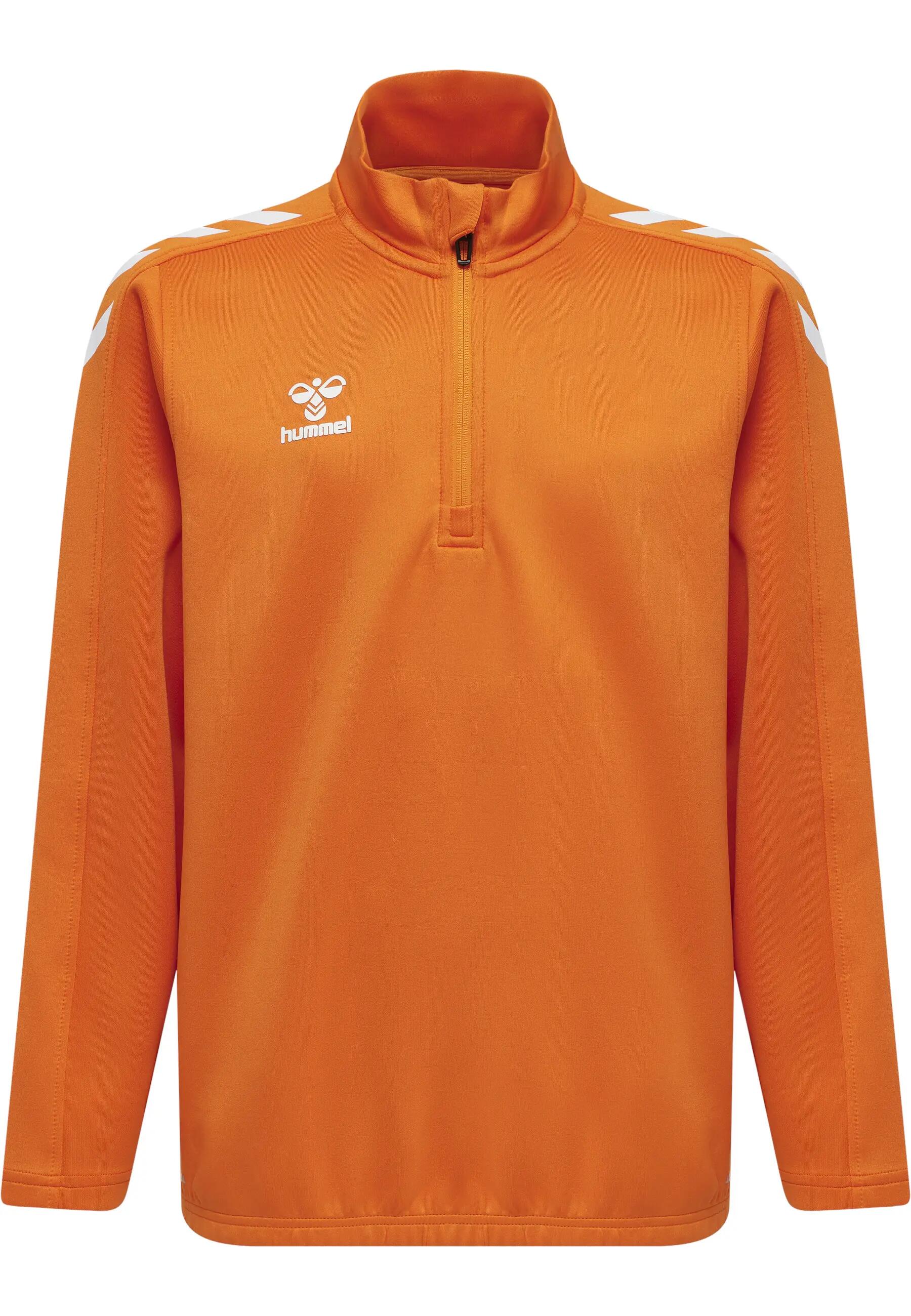 Zip Sudadera Hmlcore Multideporte Los Niños Unisex Transpirable De Secado Rápido 4/11