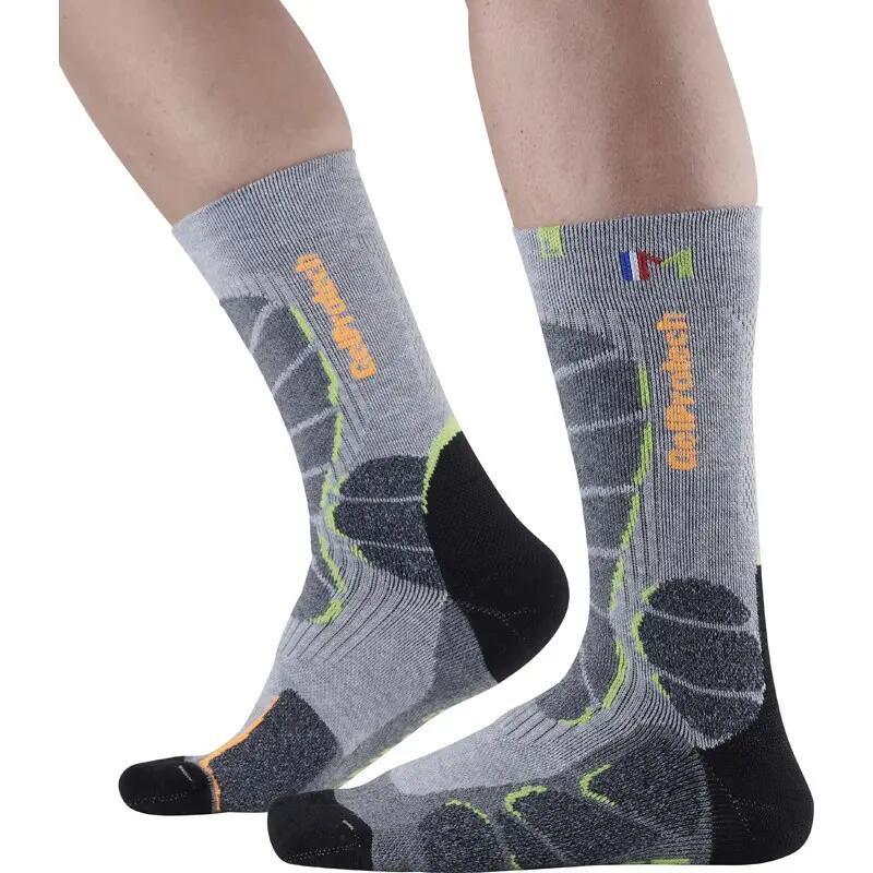 Paire de Chaussettes Monnet GelProtech Trek Gris 7/7